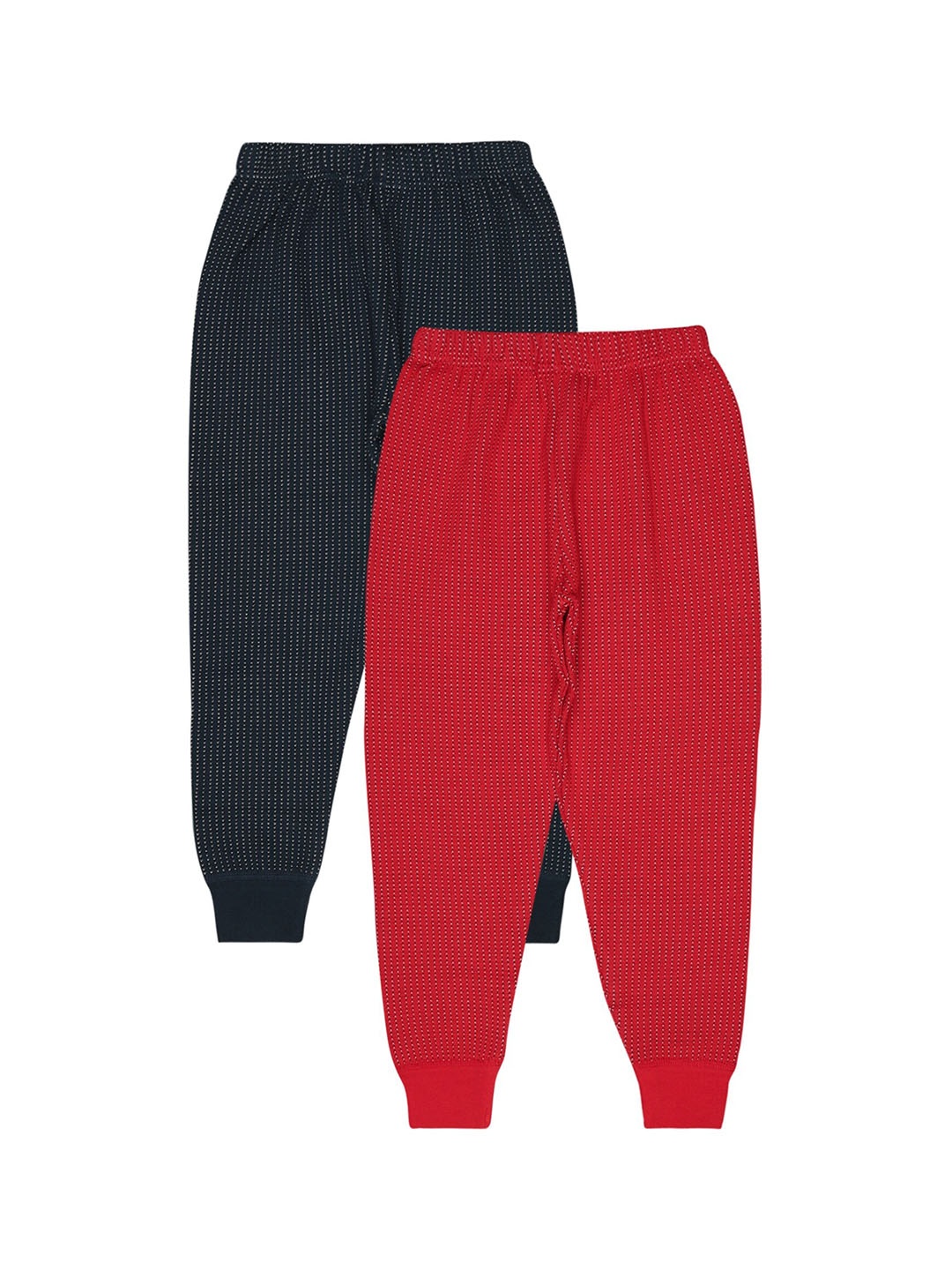 

BODYCARE INSIDER Kids Pack of 2 Thermal Bottoms, Red