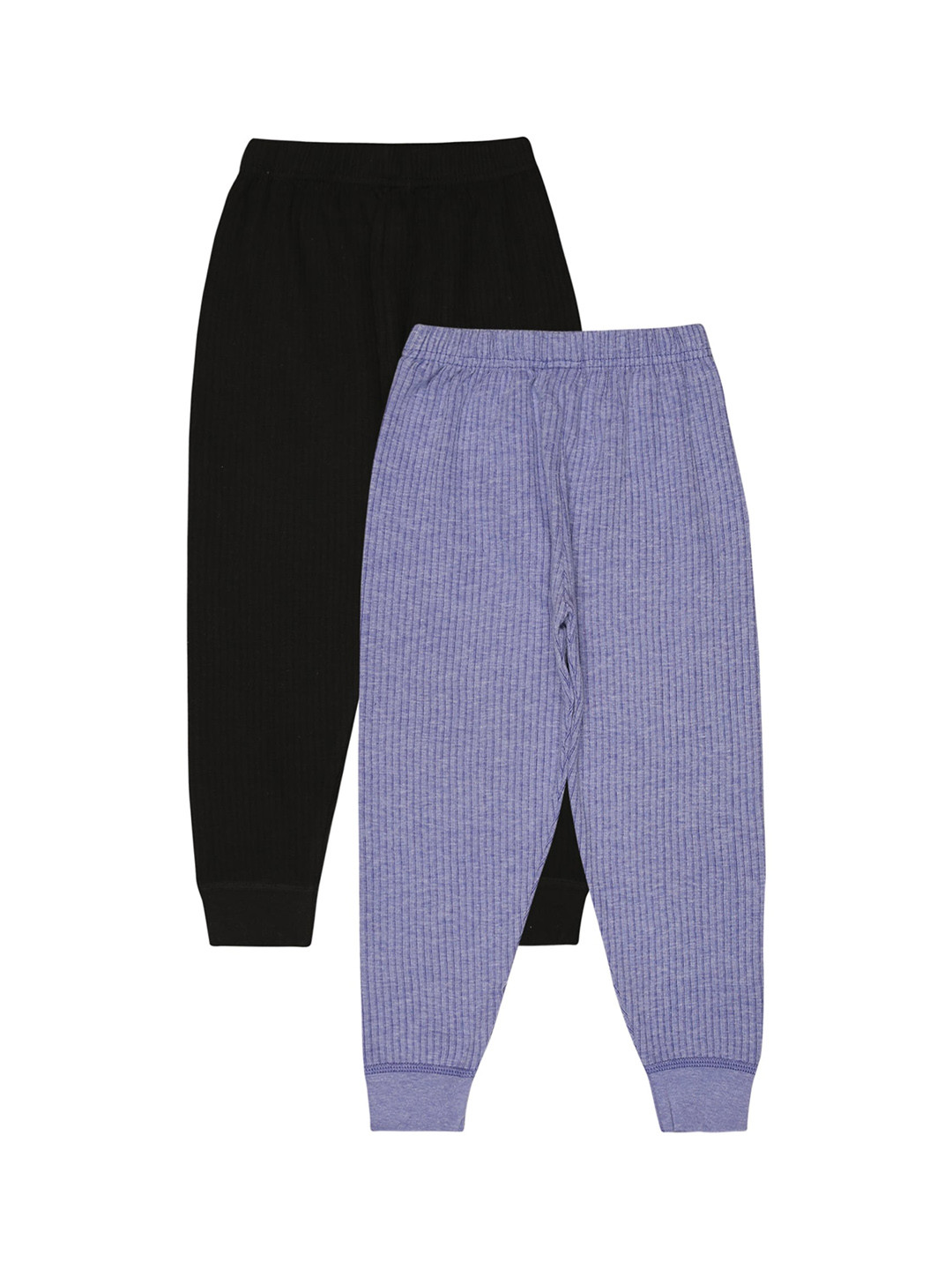

BODYCARE INSIDER Infants Pack Of 2 Ribbed Thermal Bottoms, Black