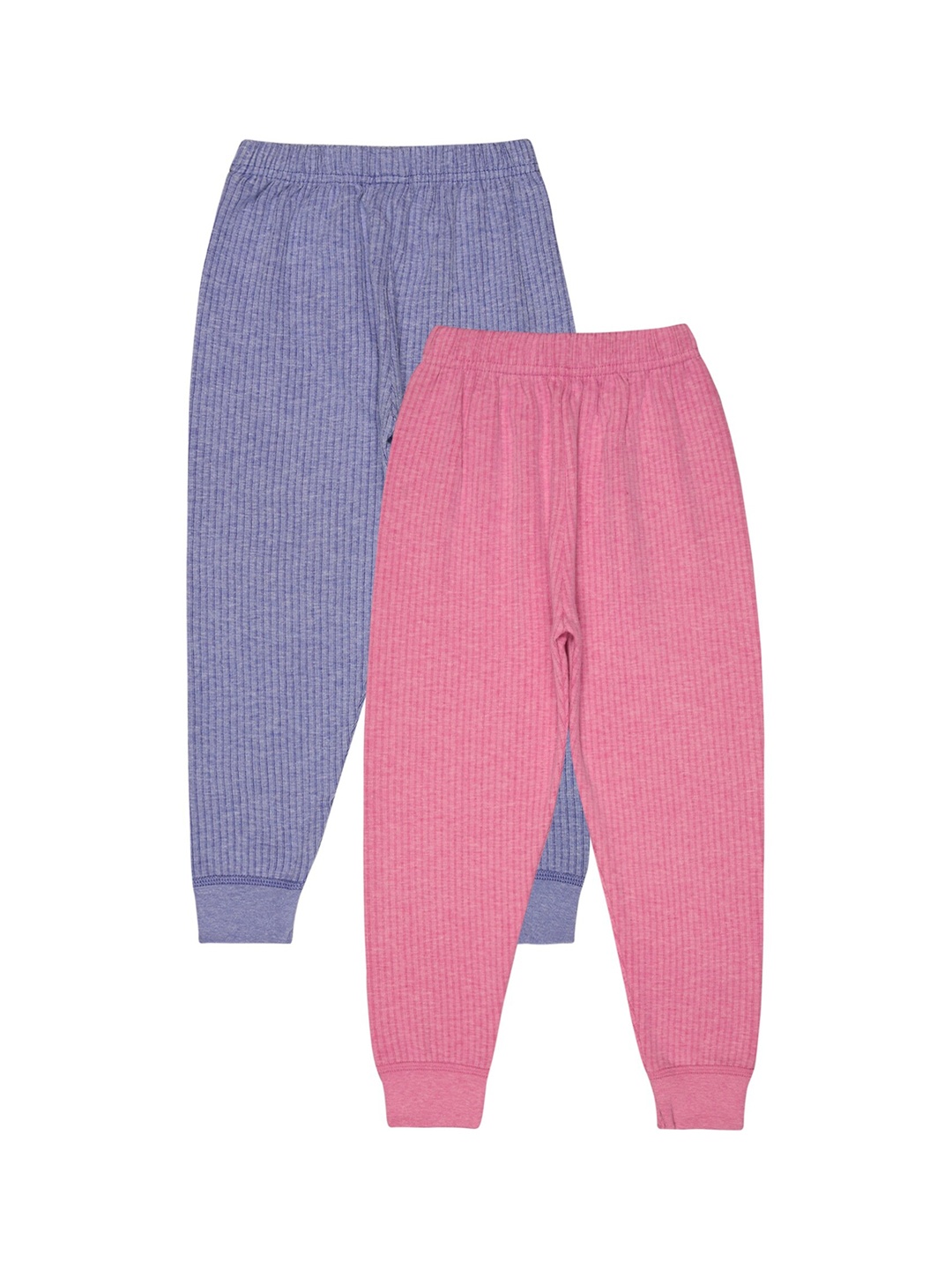 

BODYCARE INSIDER Infants Pack of 2 Ribbed Thermal Bottoms, Fuchsia