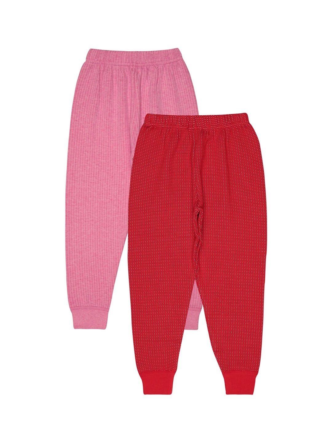 

BODYCARE INSIDER Kids Pack Of 2 Ribbed Thermal Bottoms, Fuchsia