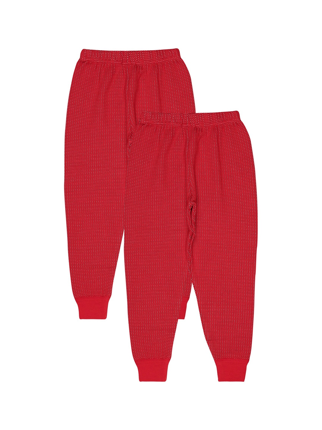 

BODYCARE INSIDER Infants Pack Of 2 Ribbed Thermal Bottoms, Red