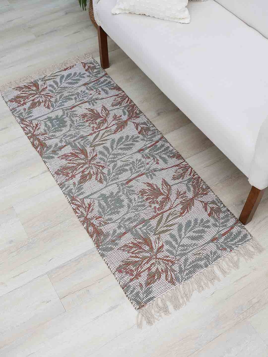 

Ariana Beige & Red Digital Printed Jute Dhurrie