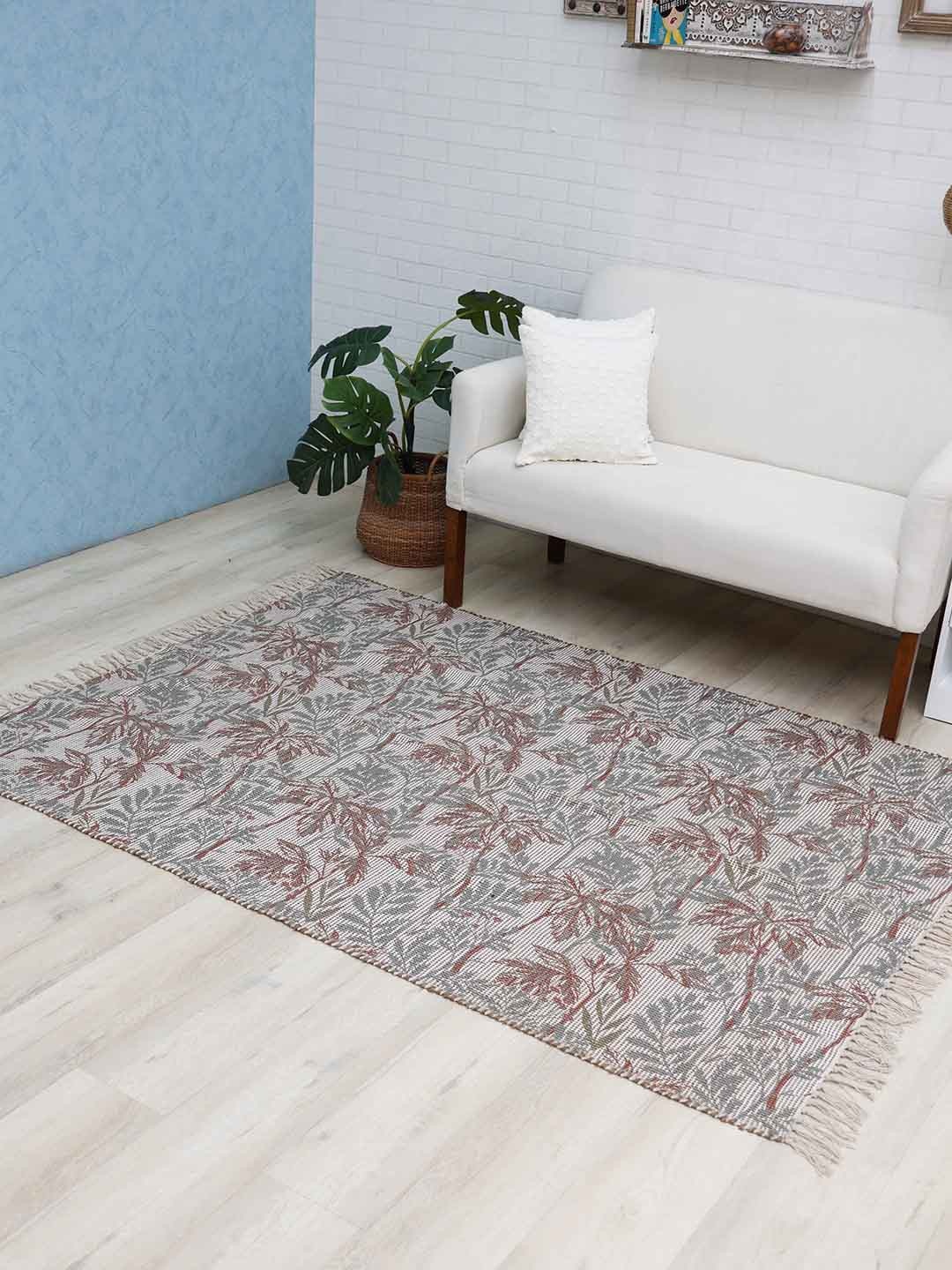 

Ariana Beige Digital Printed Jute Dhurries
