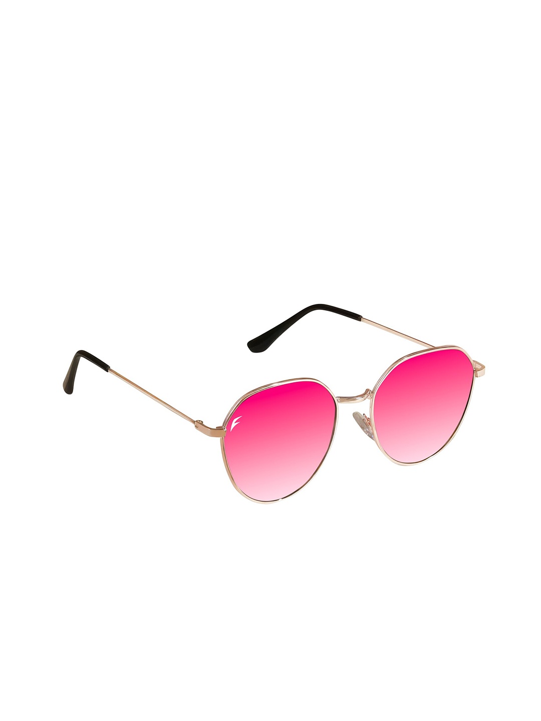 

Floyd Unisex Aviator Sunglasses with UV Protected Lens 2065_GLD_PNK, Pink