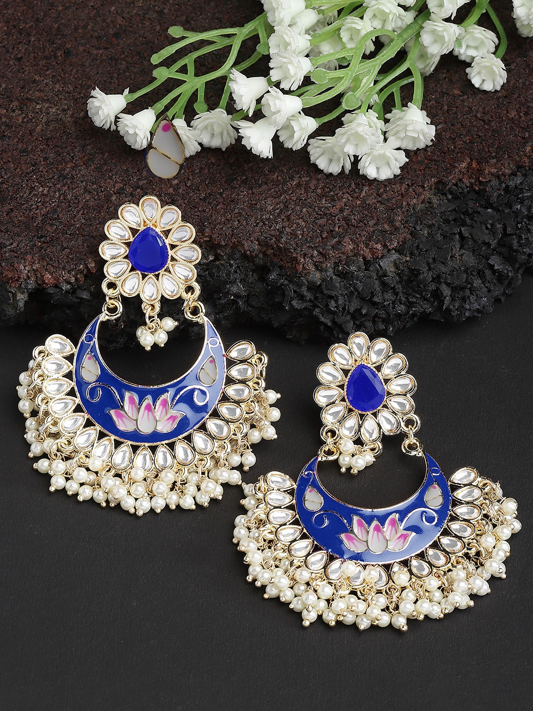 

KARATCART Gold Plated Chandbalis