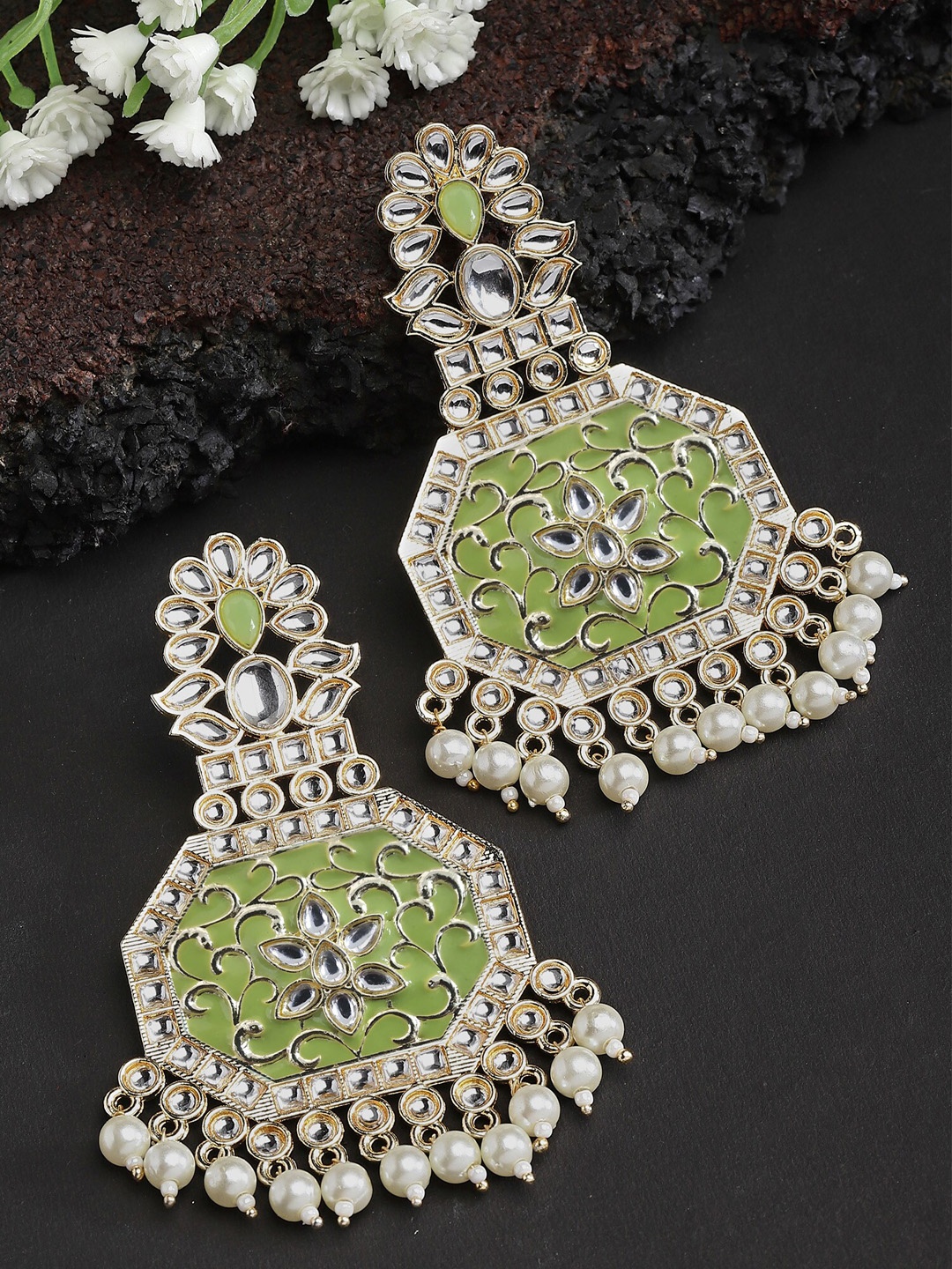 

KARATCART Gold Plated Chandbalis