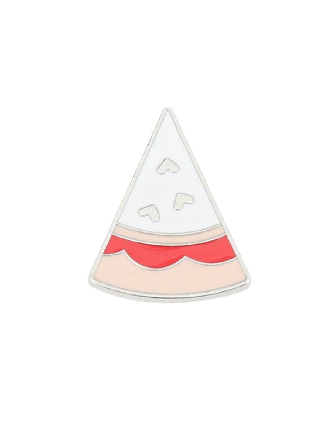 

Lyla Minimal Brooch, White