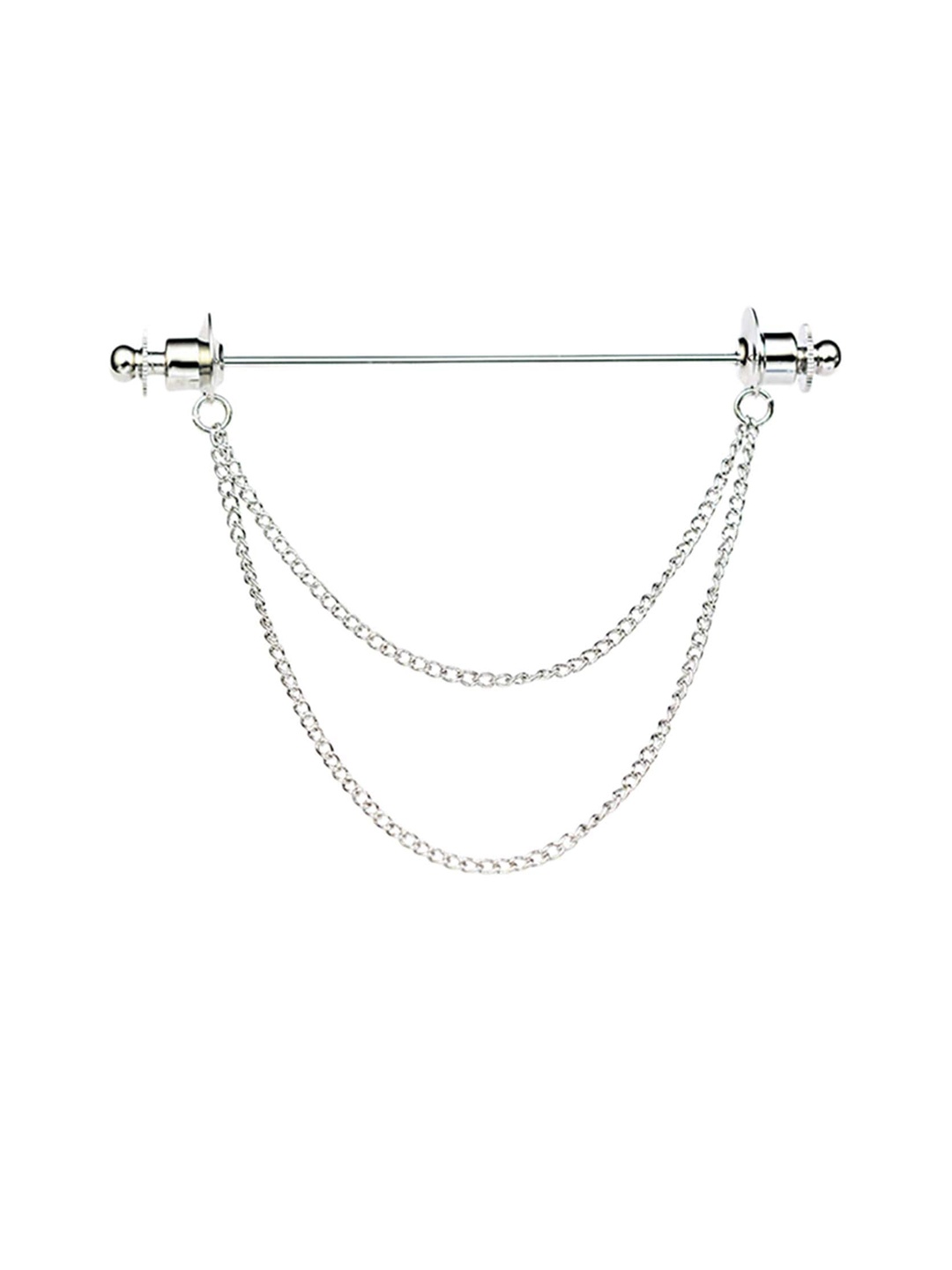

Lyla Women Minimal Brooch, Silver