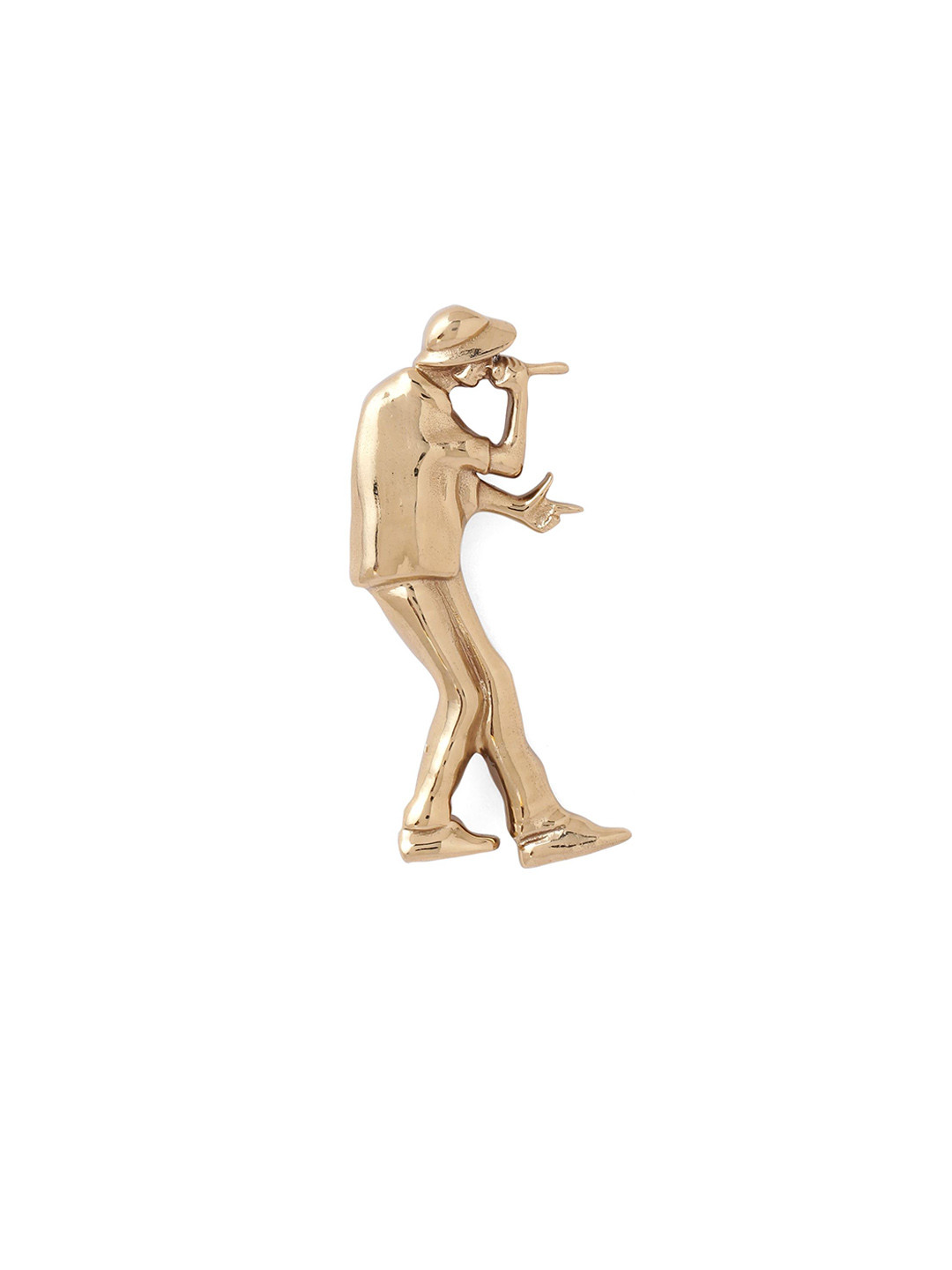

COSA NOSTRAA Men The Iconic Rapper Eminem Brooch, Gold