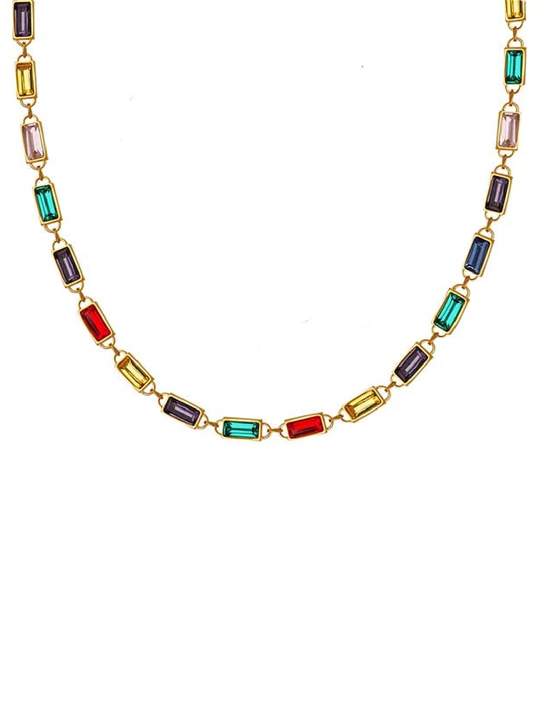 

KRYSTALZ Gold-Plated Minimal Necklace
