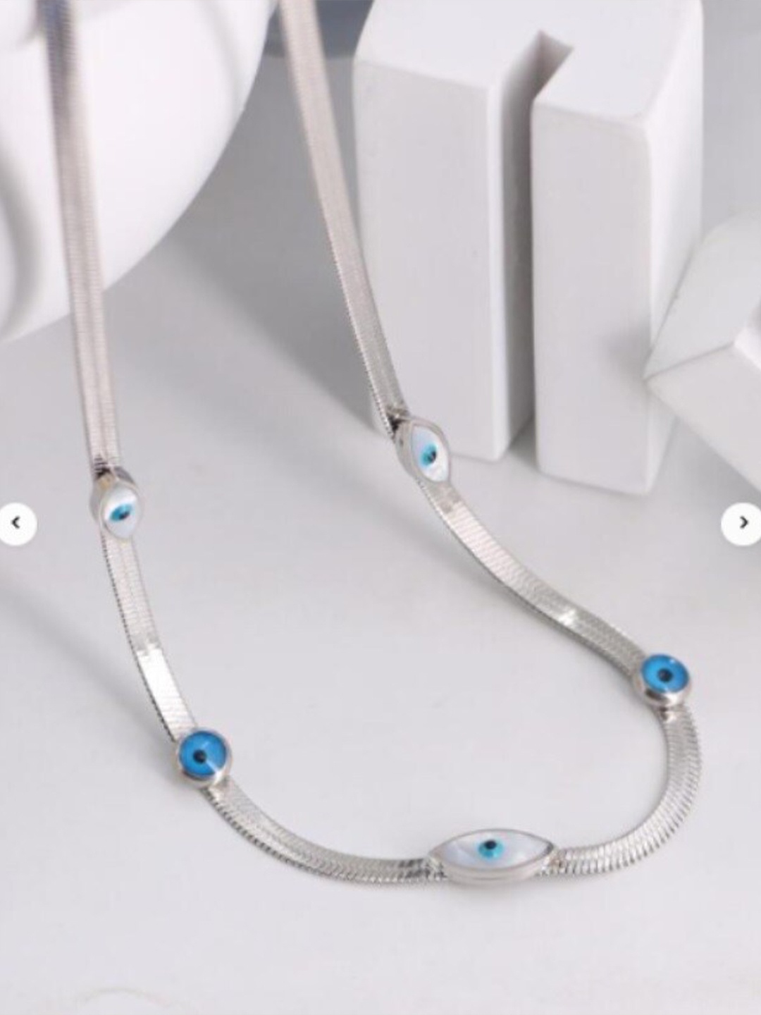 

KRYSTALZ Silver-Plated Minimal Necklace