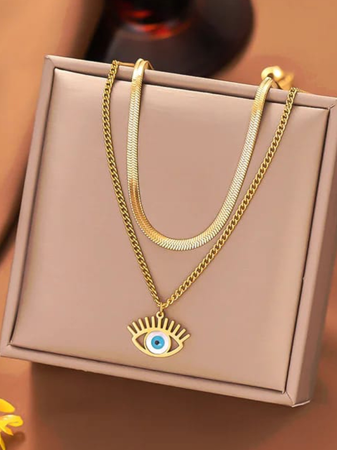 

KRYSTALZ Gold-Plated Choker Necklace