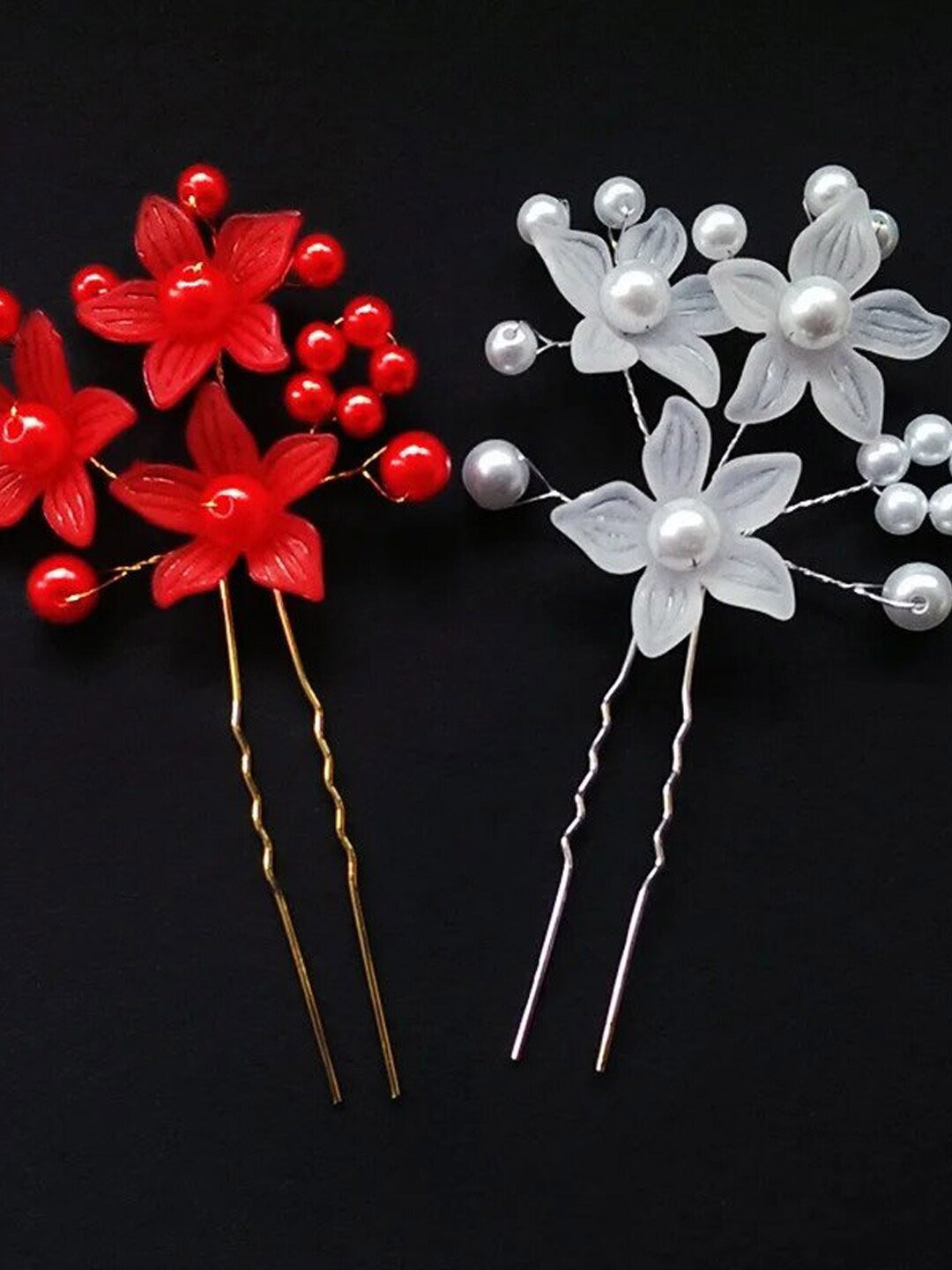 

FIMBUL Set Of 2 U Pins, White