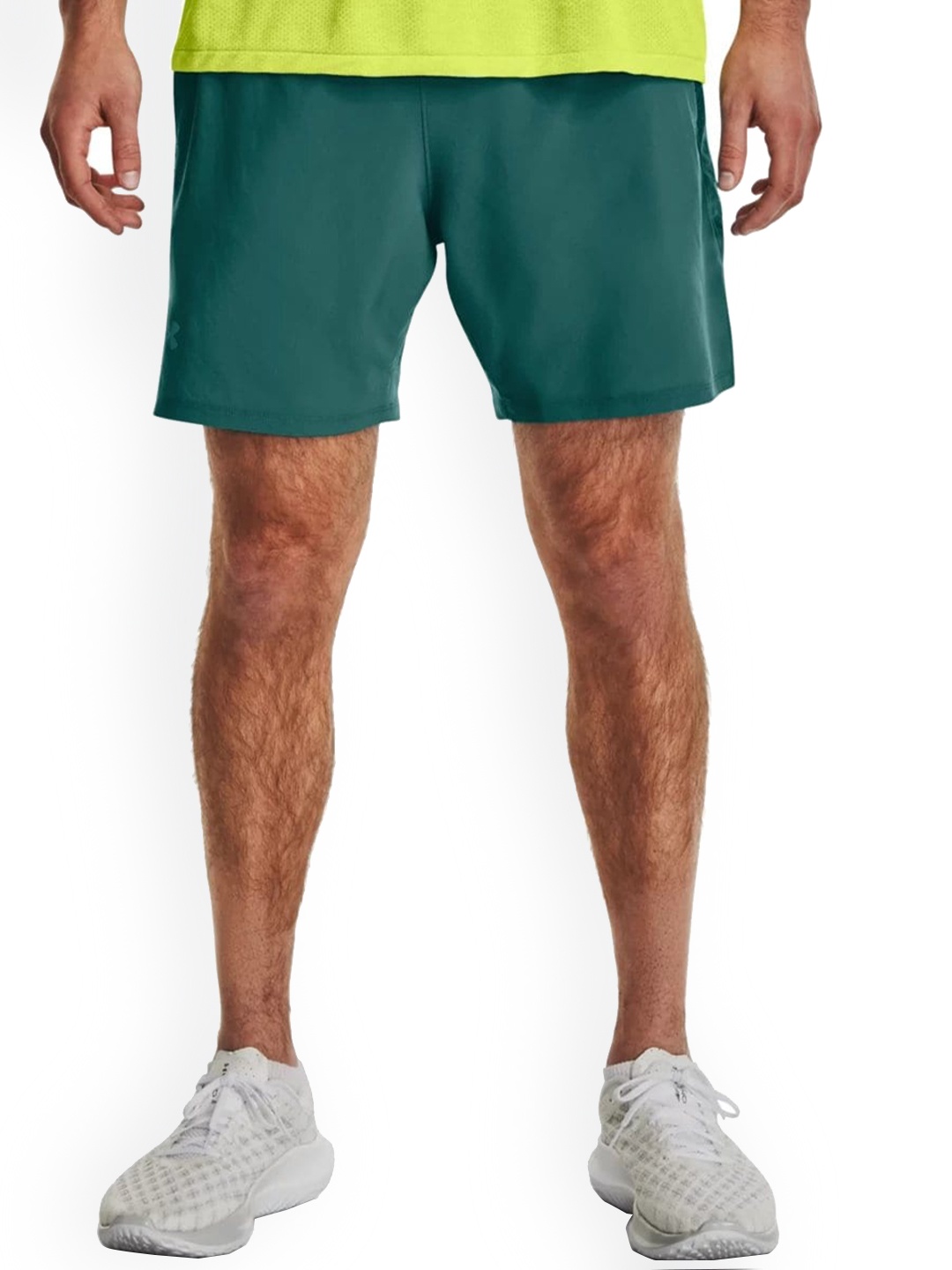 

UNDER ARMOUR Men Launch Elite 2-in-1 7'' Slim-Fit Sports Shorts, Green