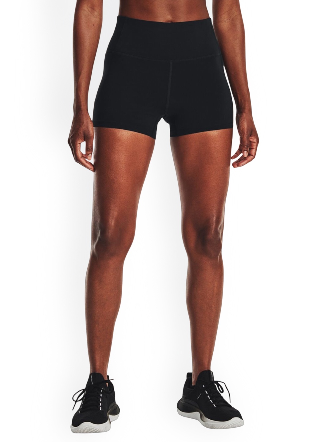 

UNDER ARMOUR Women Meridian Slim Fit Sports Shorts, Black