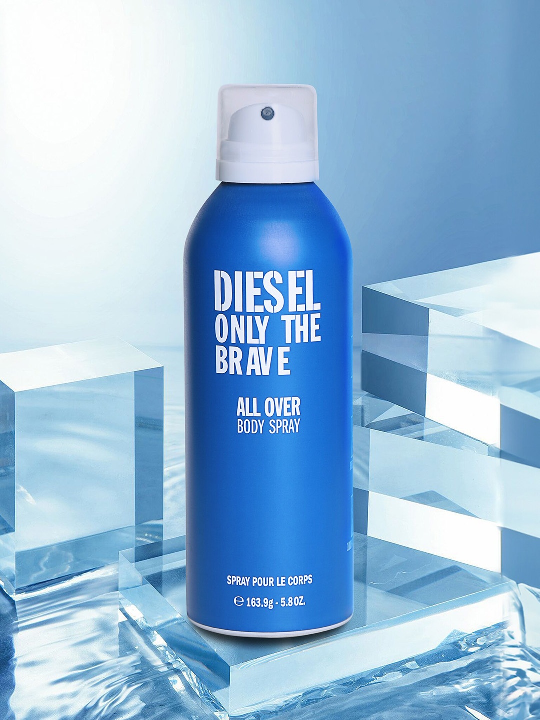 

DIESEL Men Only The Brave All Over Long Lasting Deodorant Body Spray - 200ml/163.9g, Blue