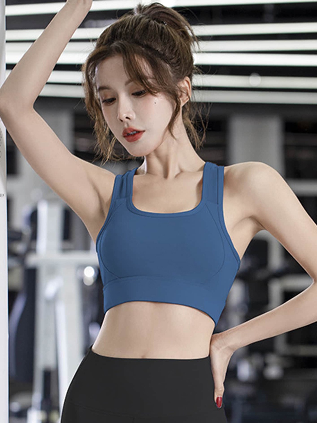 

LULU & SKY Sports Bra & Tights Tracksuit, Black