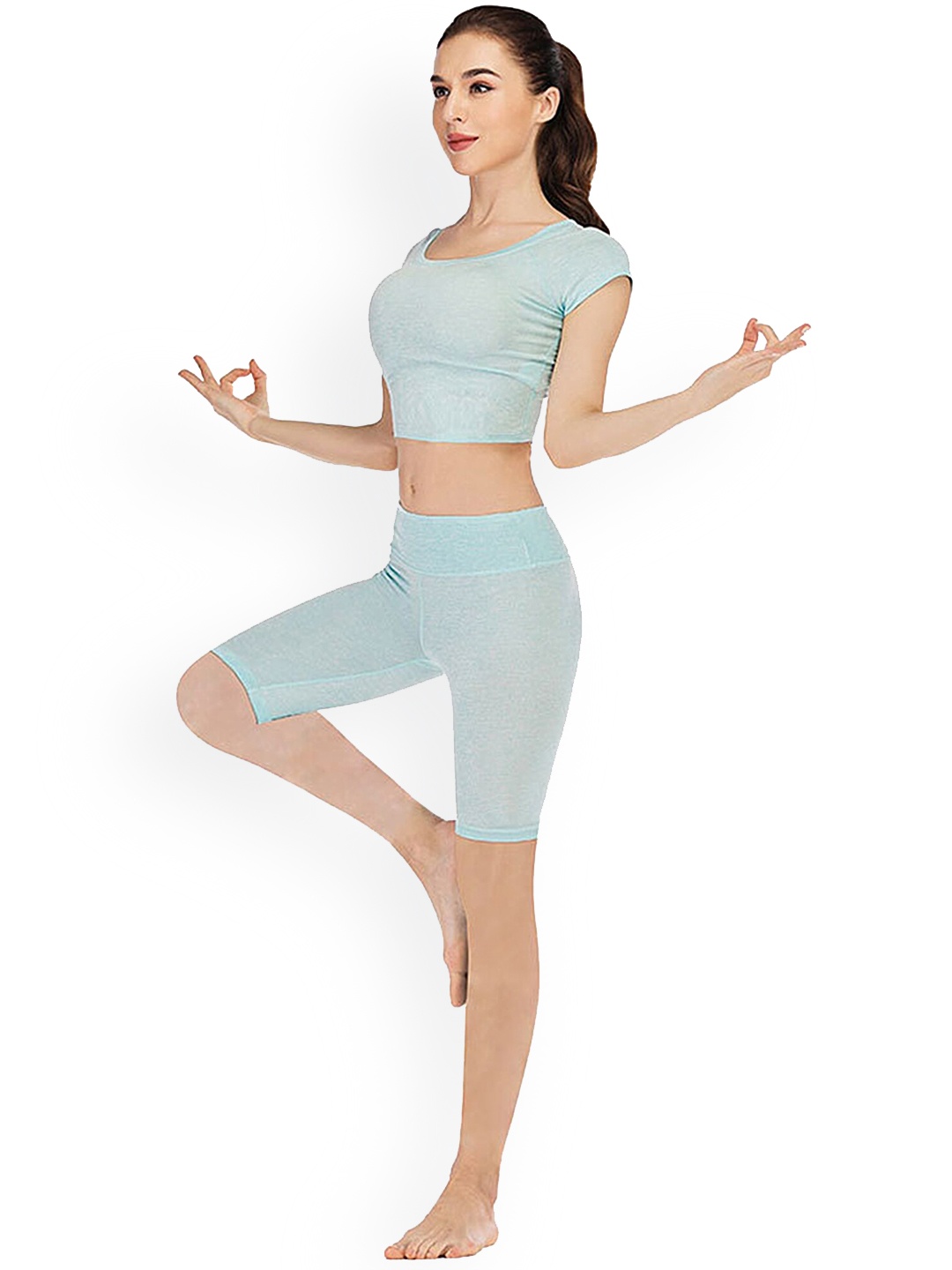 

LULU & SKY T-Shirt with Shorts Tracksuit, Blue