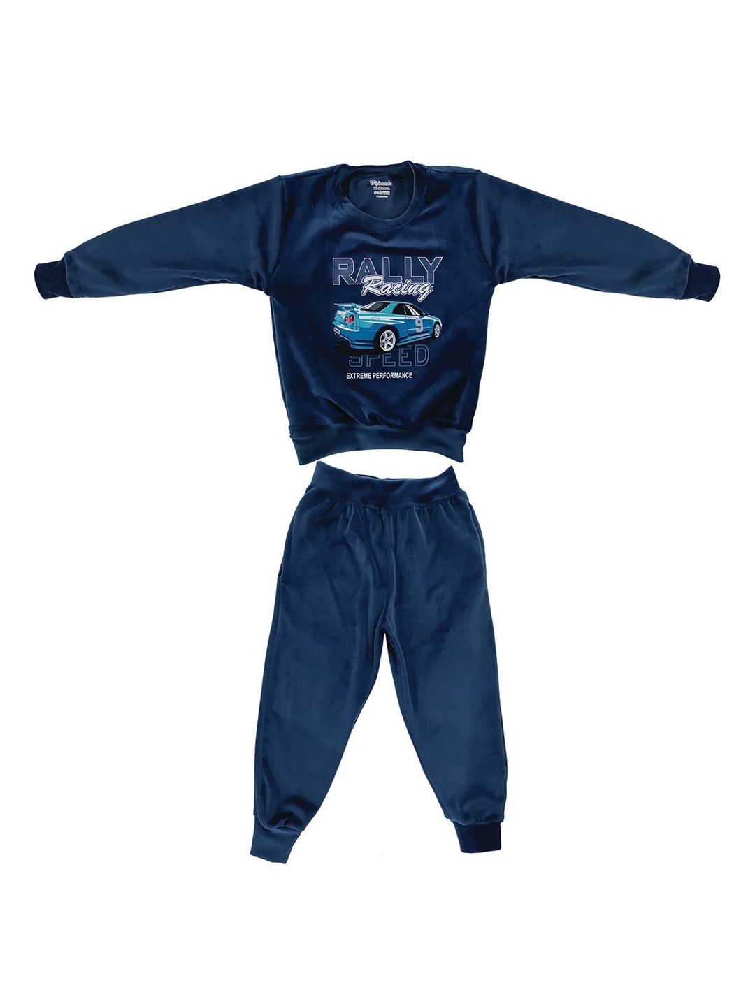 

Zoom Minimondo Kids Graphic Printed Night suit, Blue