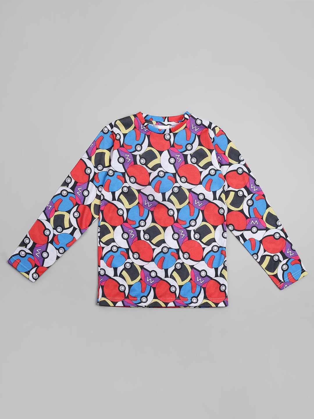 

RAINE AND JAINE Boys Graphic Printed Cotton T-shirt, Red