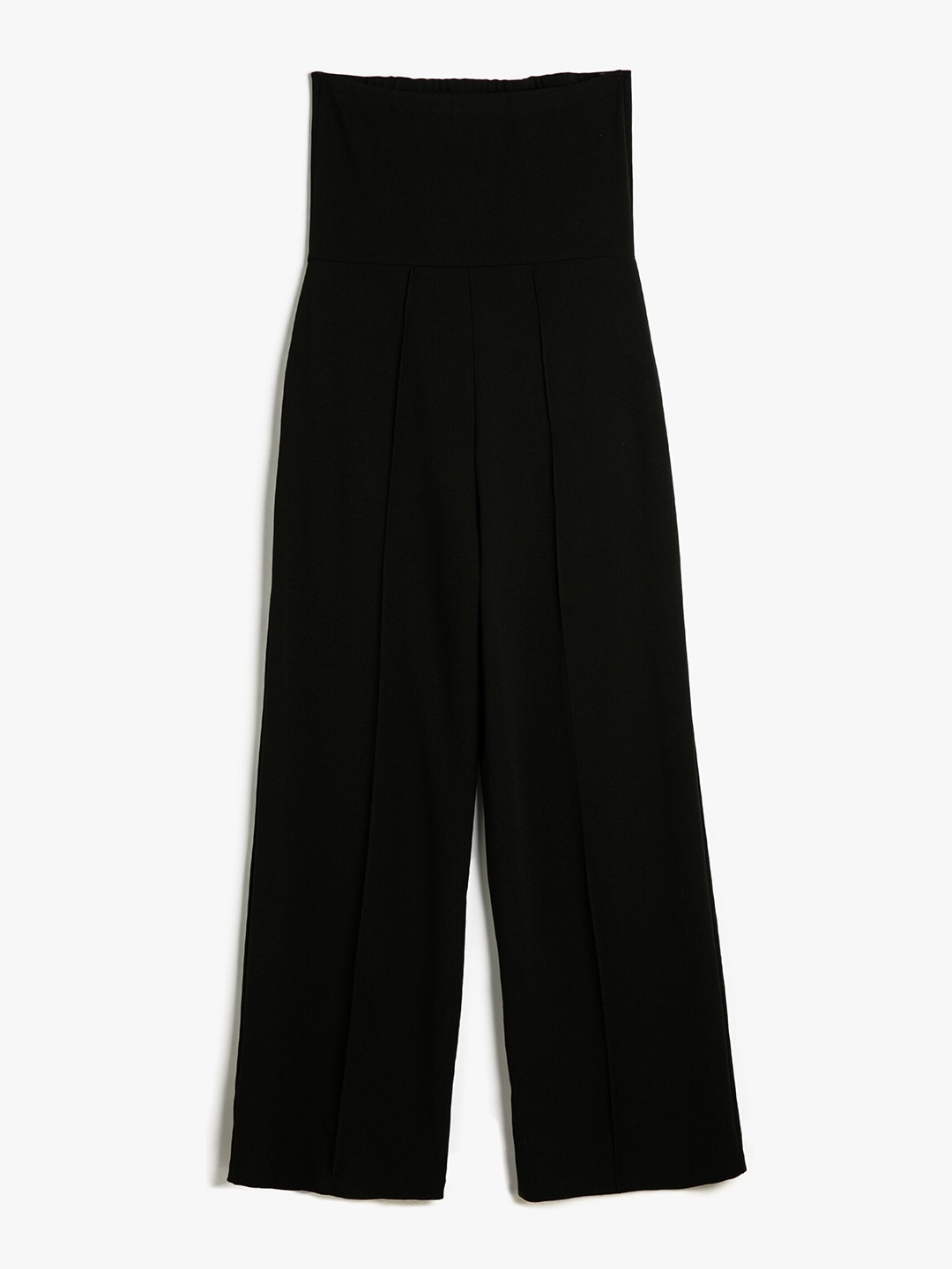 

Koton Strapless Culotte Jumpsuit, Black