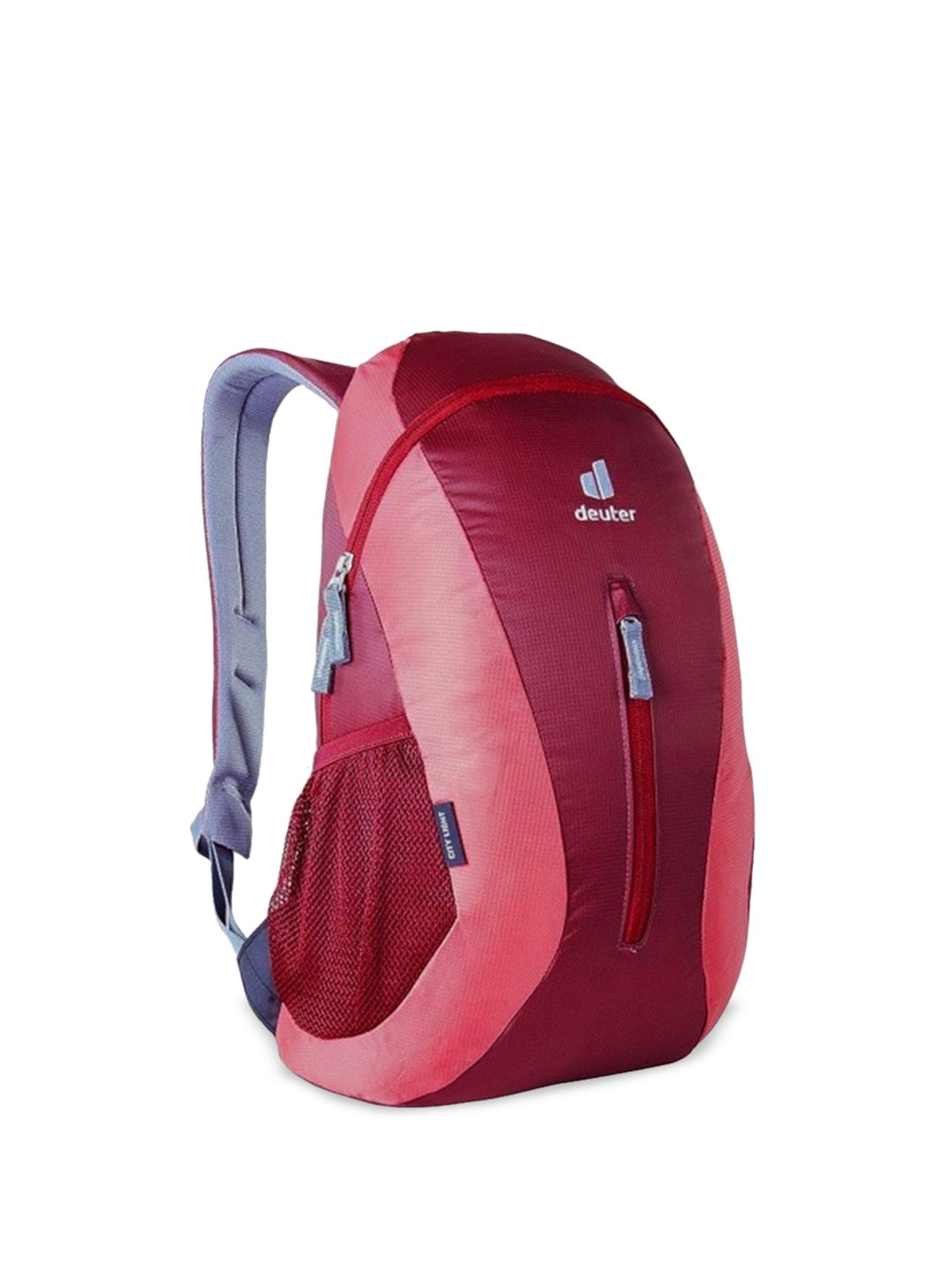 

Deuter Unisex Red & Pink Colourblocked Backpack