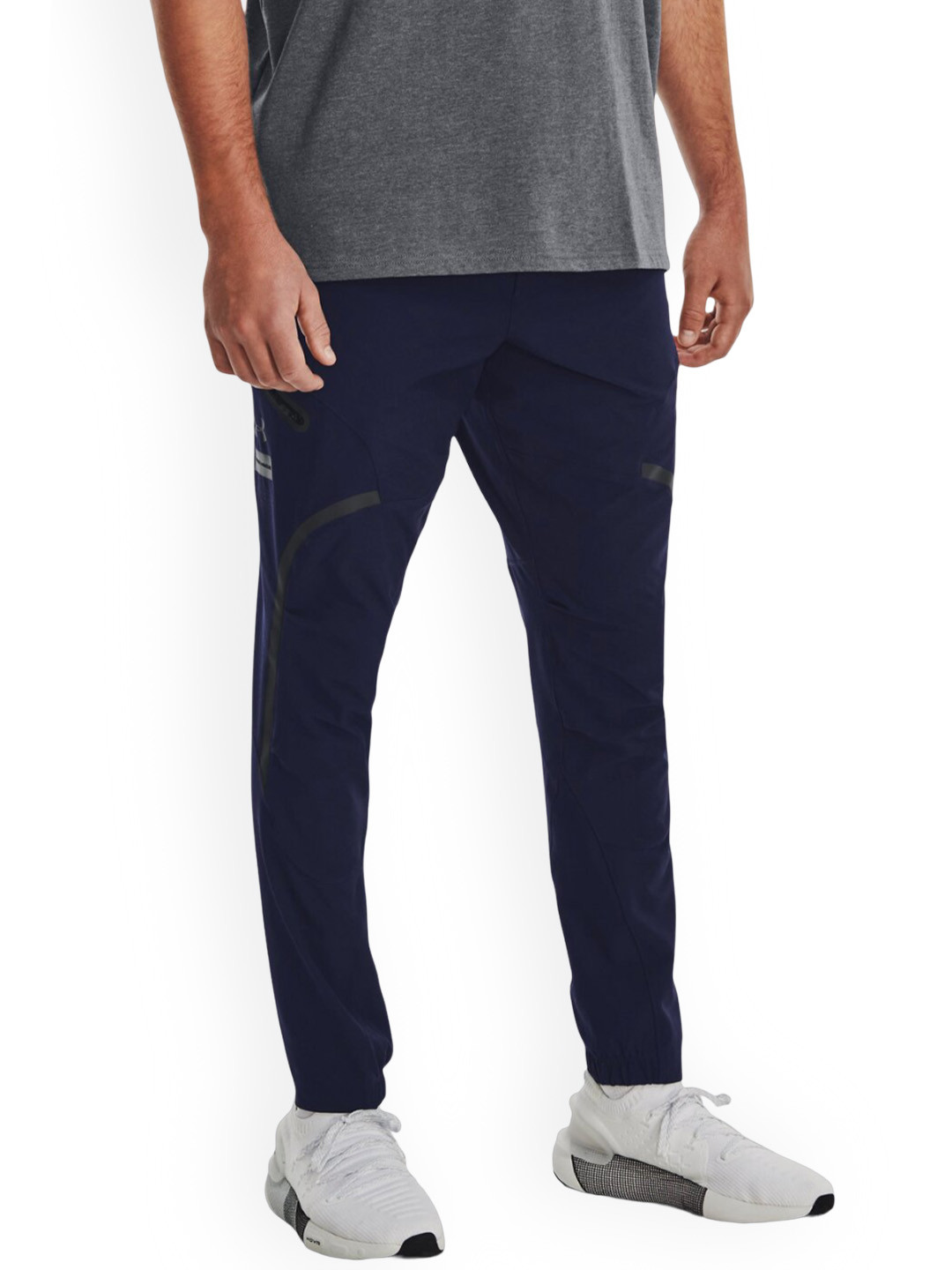 

UNDER ARMOUR Men Slim Fit Unstoppable Cargo Track Pants, Blue