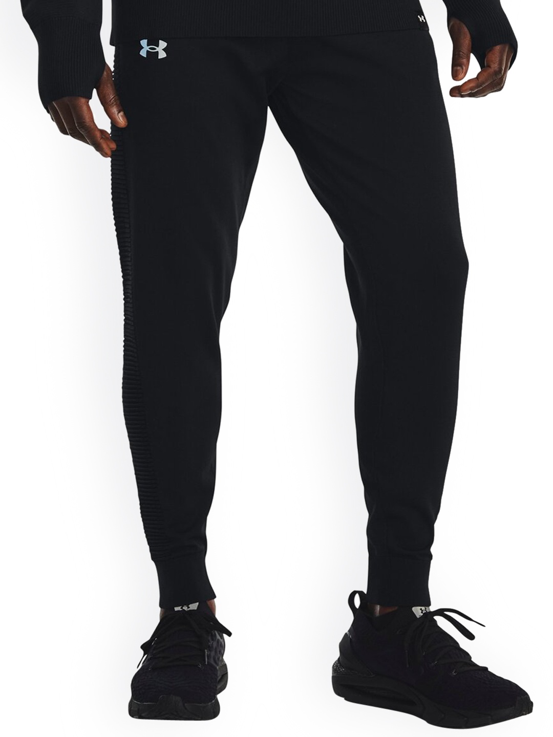 

UNDER ARMOUR Men Intelliknit Slim-Fit Running Joggers, Black