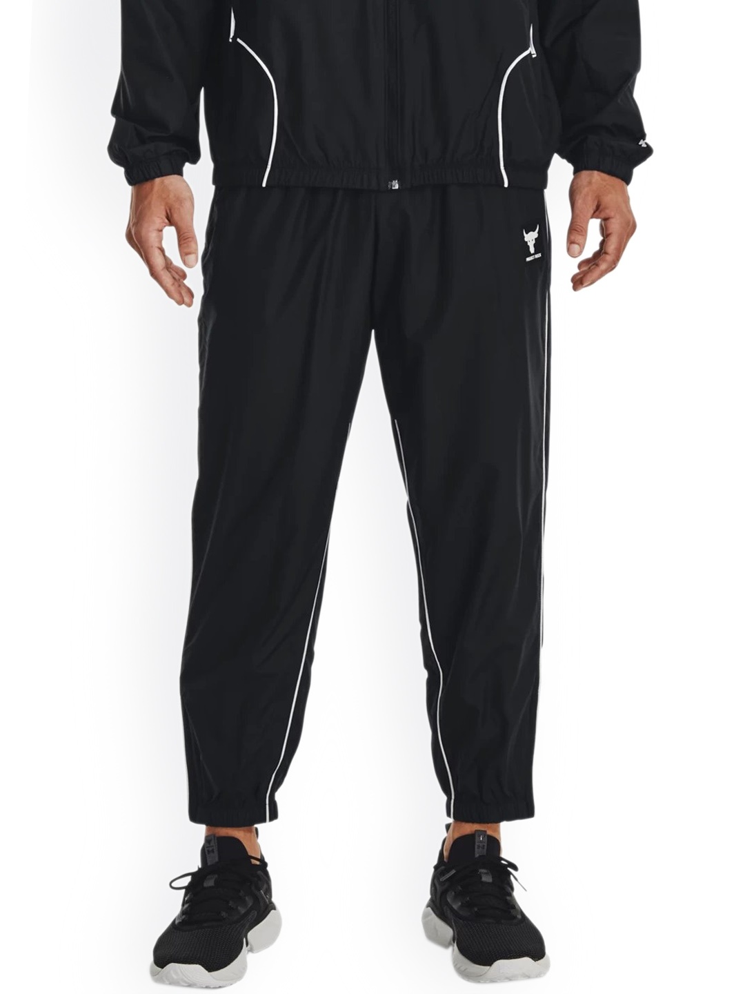

UNDER ARMOUR Men Project Rock Relaxed Fit Joggers, Black
