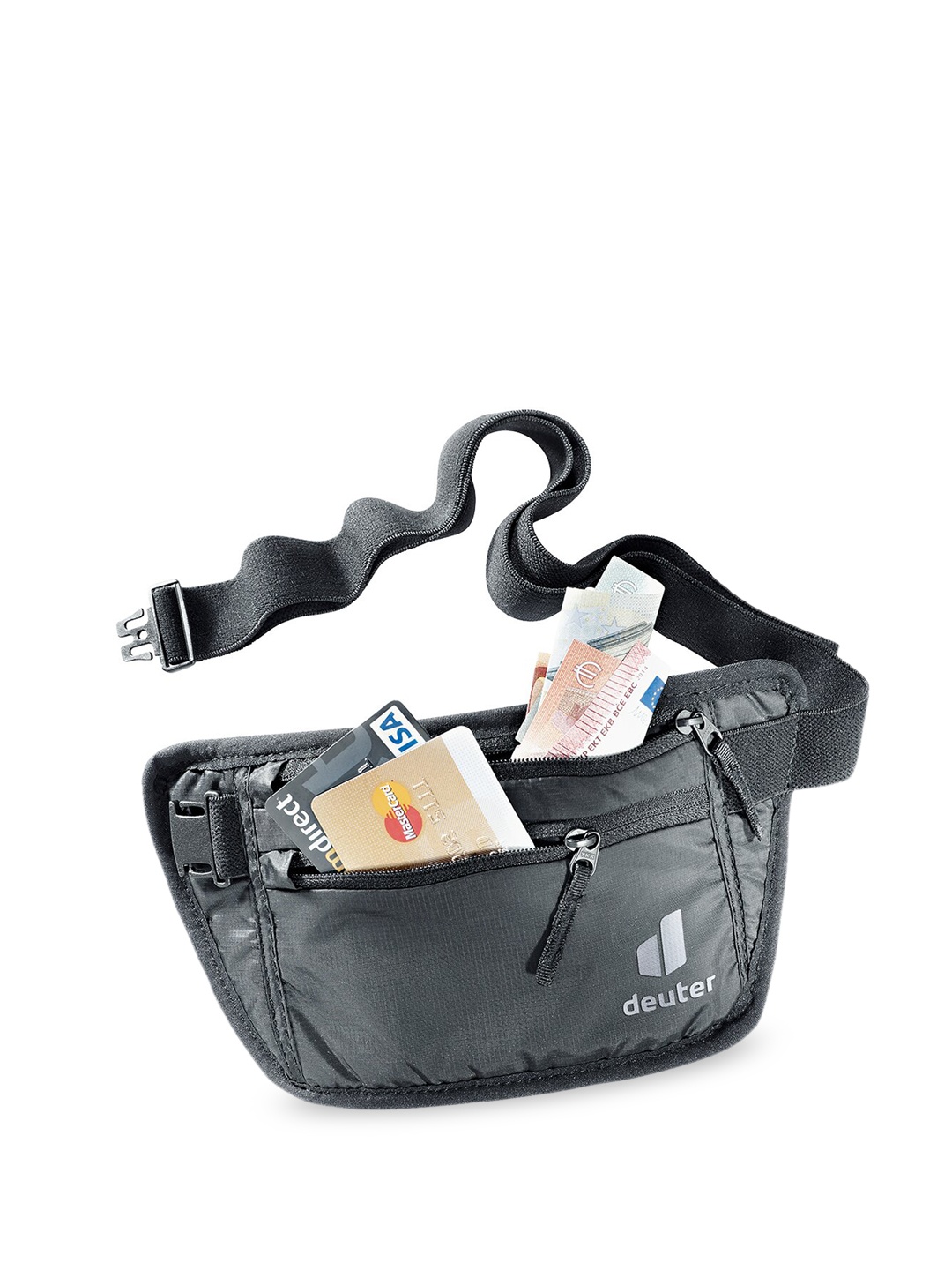 

Deuter Water-Resistant Waist Pouch, Black
