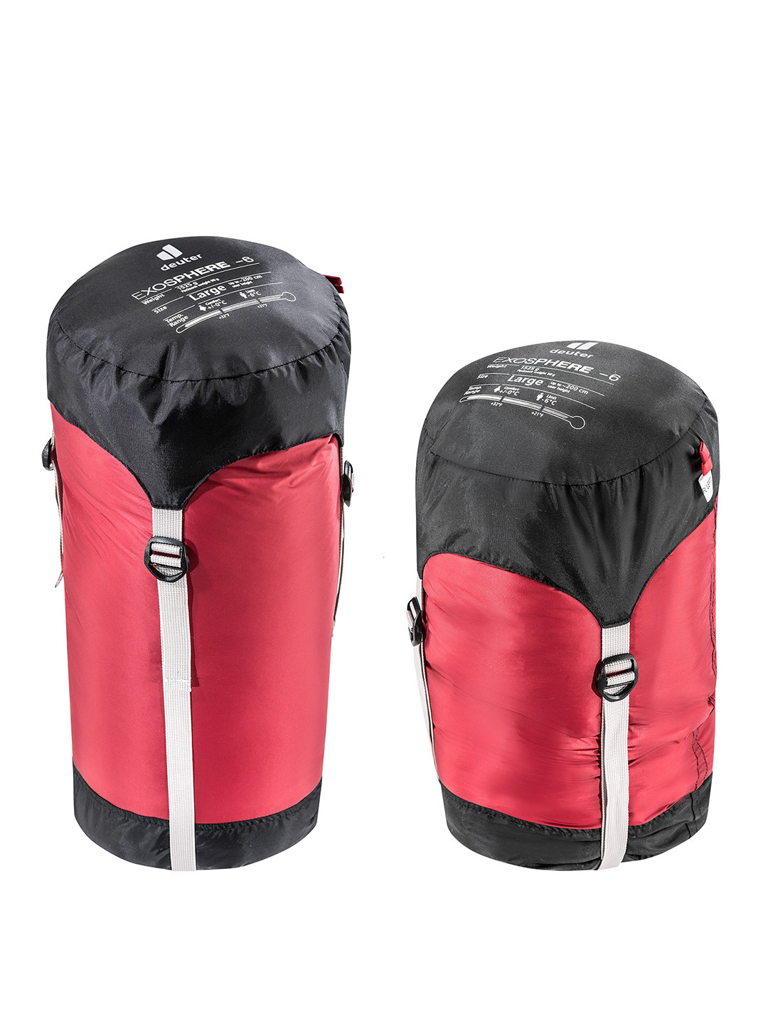 

Deuter Unisex Elasticated Seams Exosphere Sleeping Bag, Red