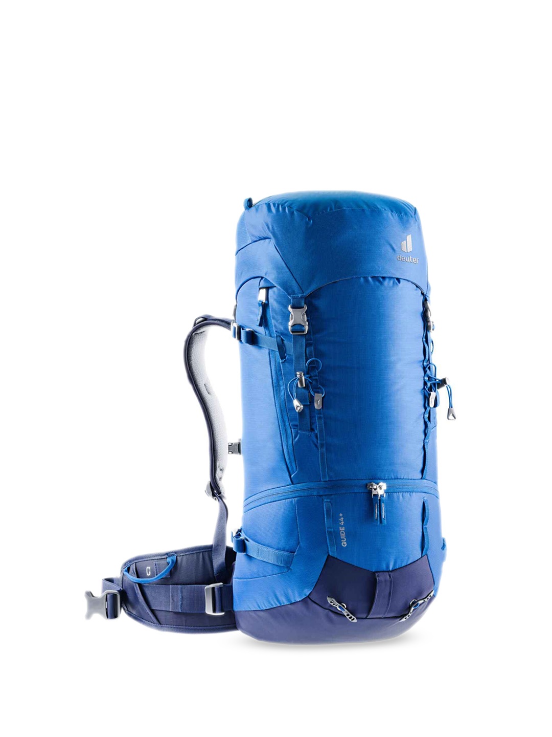 

Deuter Unisex Guide 44+ Water Resistant Rucksack Bag With Rain Cover, Blue