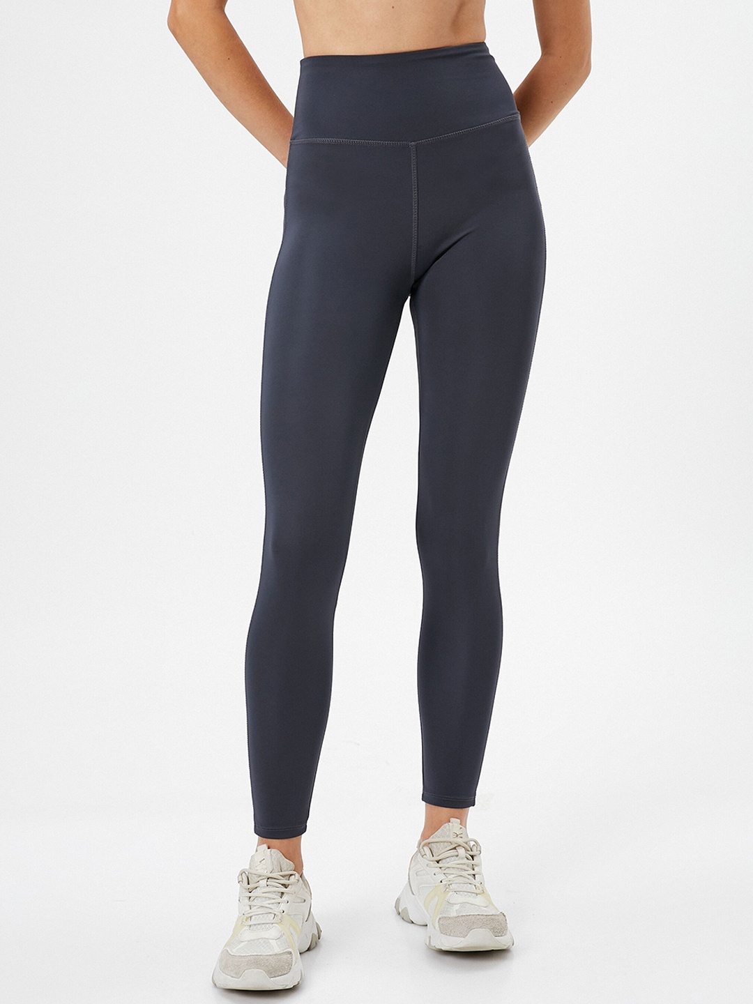 

Koton Women Ankle Length Tights, Grey