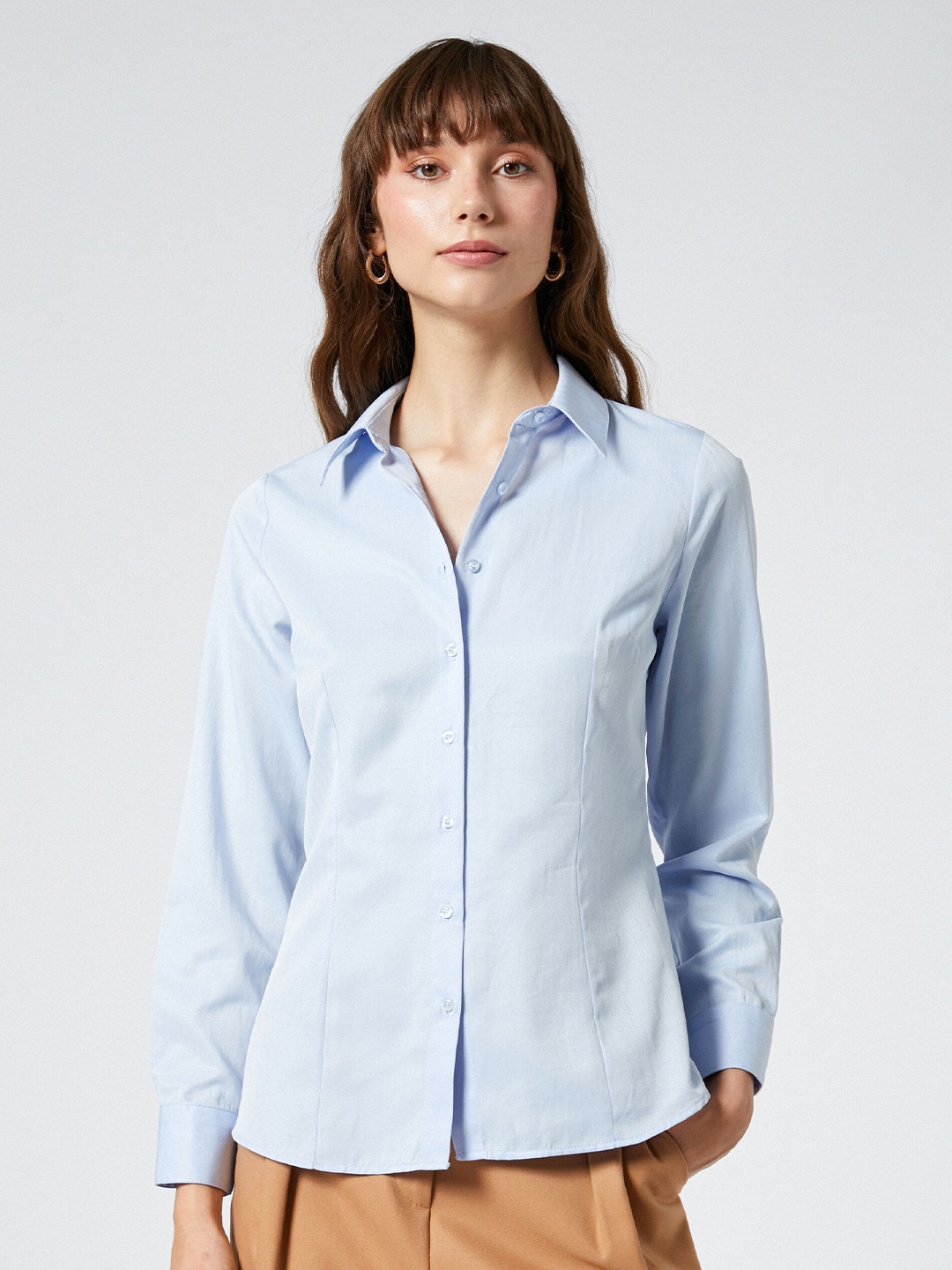 

Koton Geometric Printed Casual Shirt, Blue