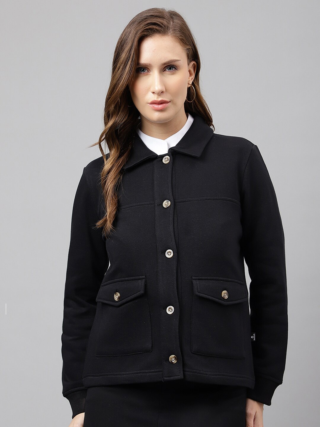 

Hancock Anti Odour Technology Fleece Tailored Jacket, Black