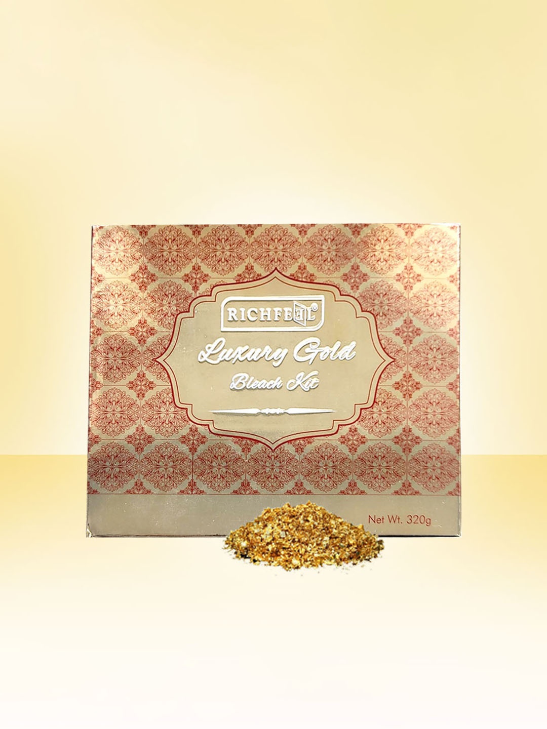 

Richfeel Luxury Gold Bleach Kit 320 G, White