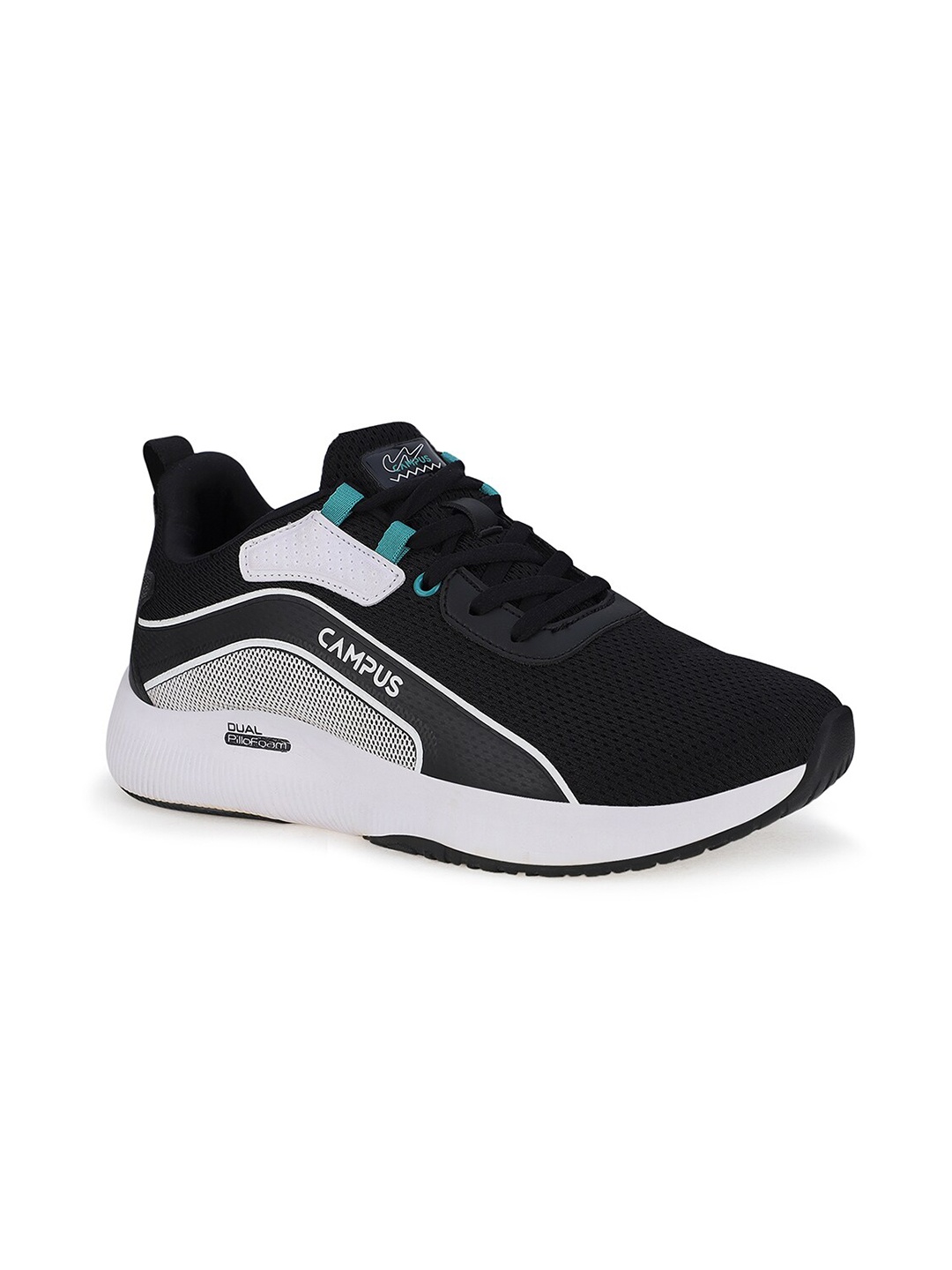 

Campus Men BOXER Mesh Running Shoes, Black