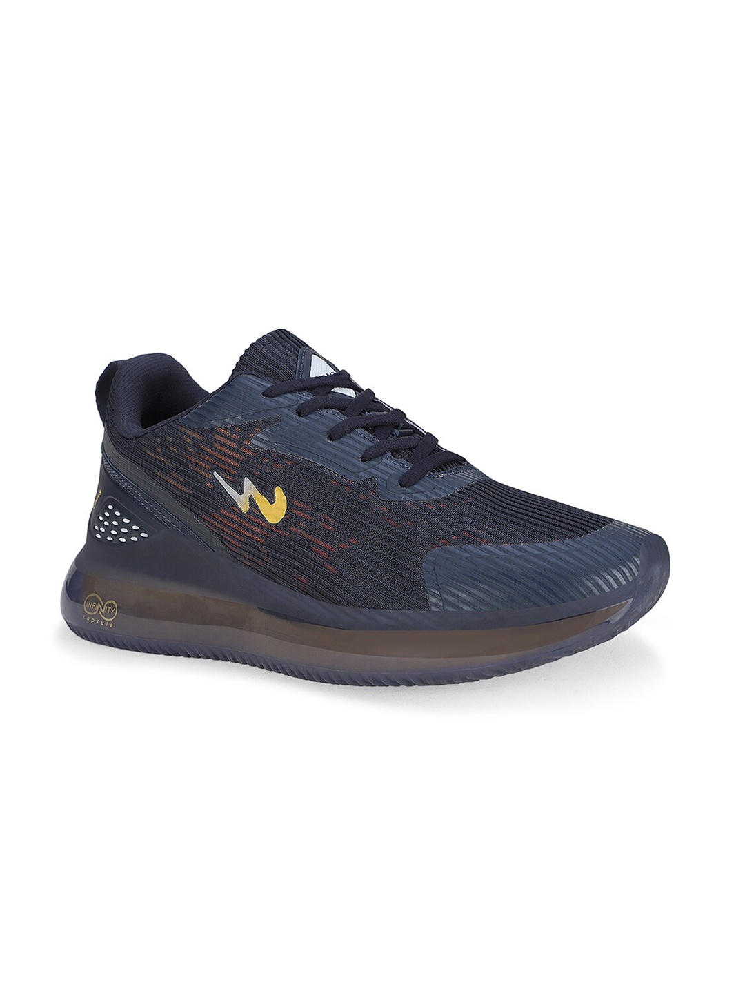 

Campus Men KARTER Mesh Running Shoes, Navy blue