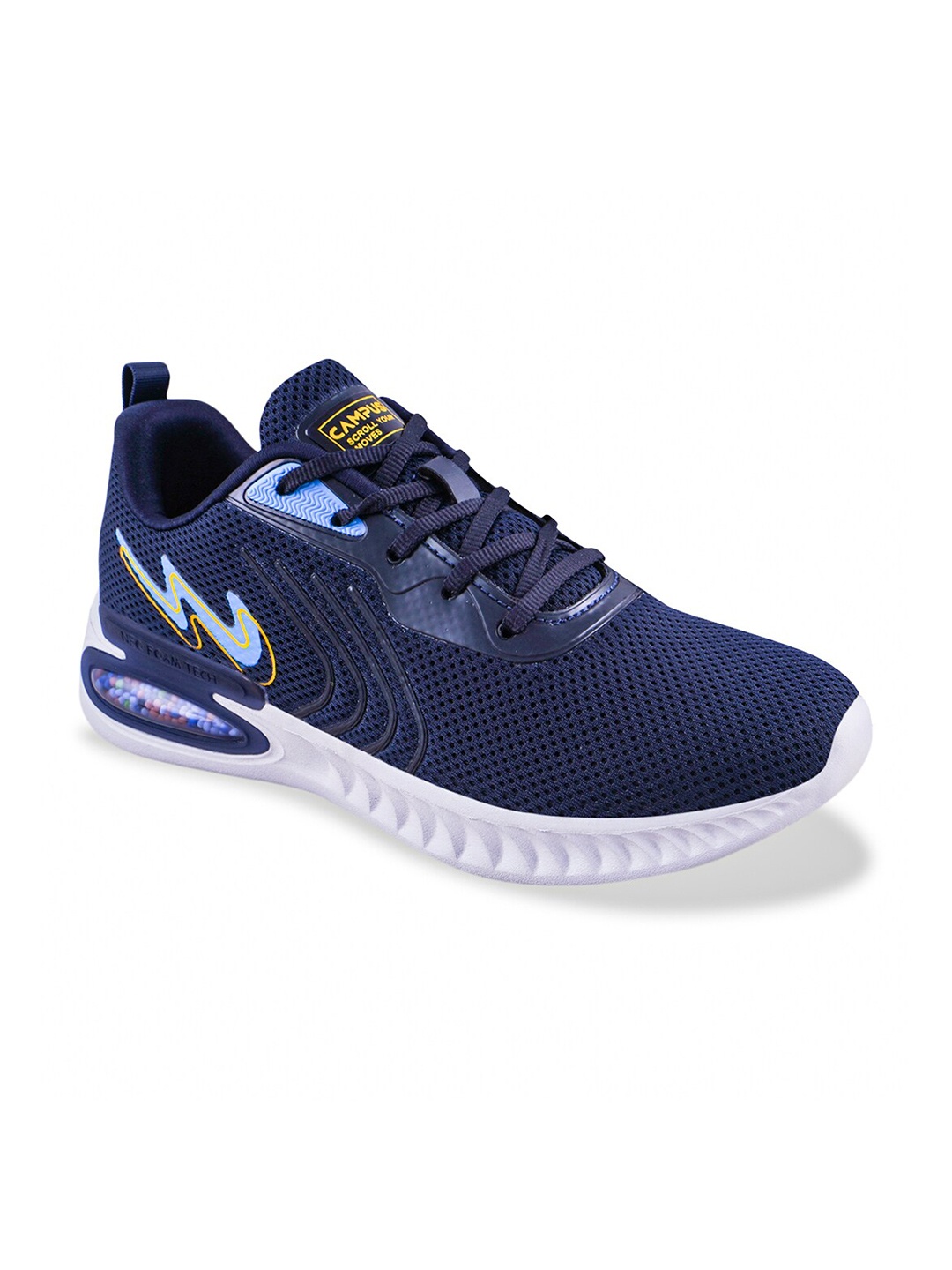 

Campus Men CARTAGE Mesh Running Shoes, Navy blue