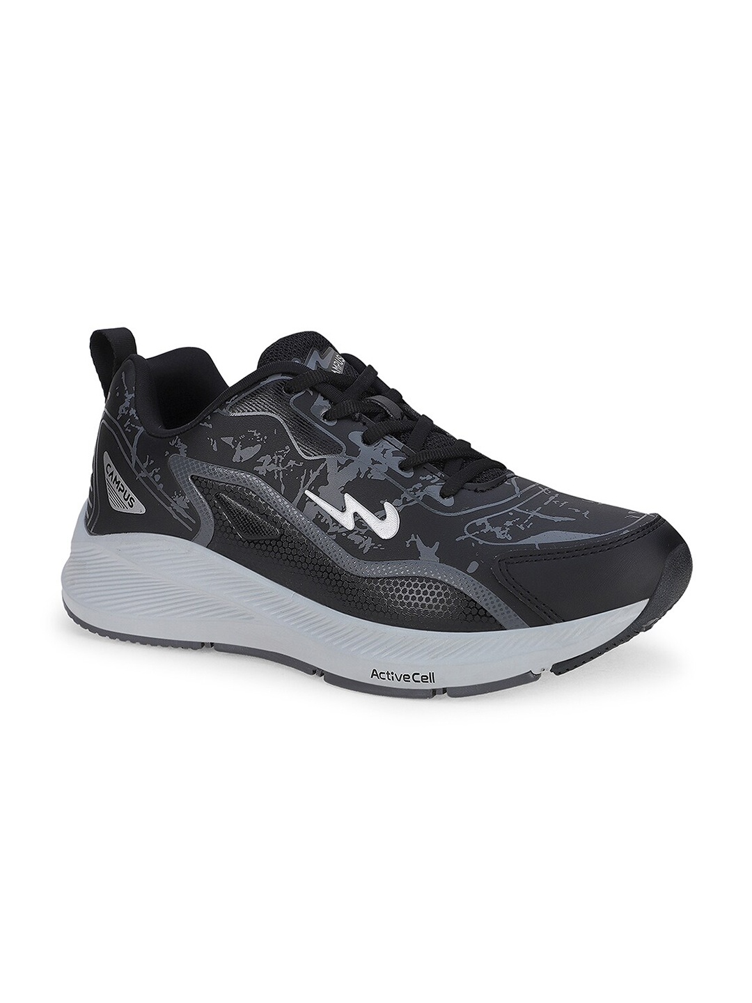 

Campus Men DRAX Running Shoes, Black