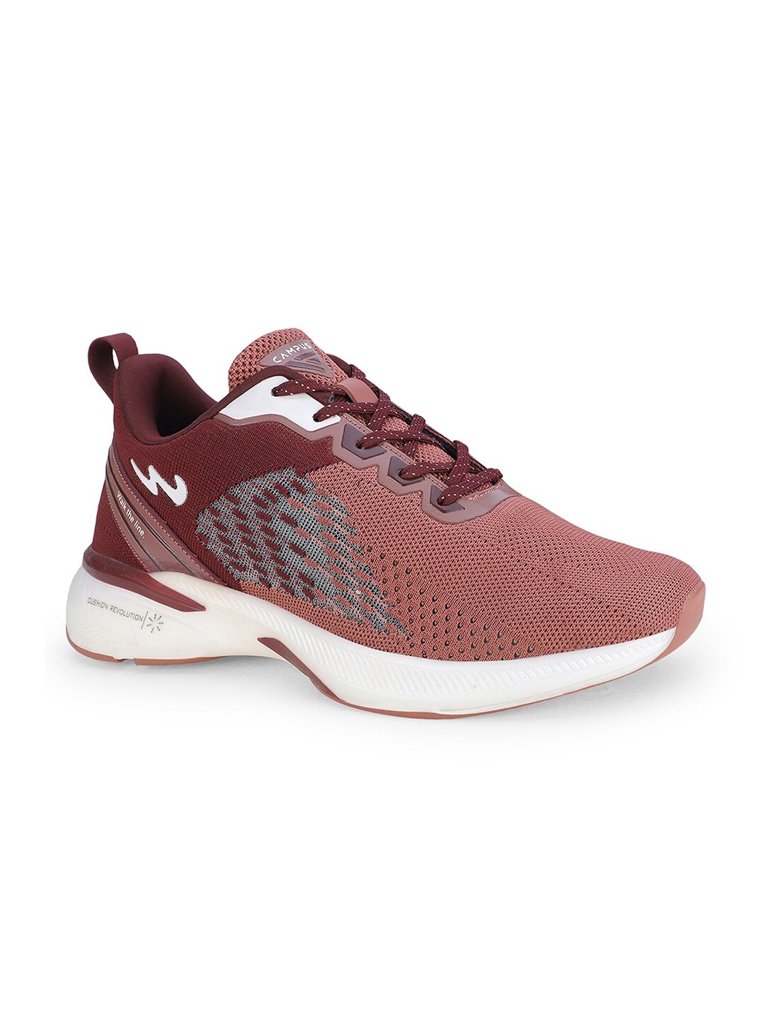 

Campus Men Rival Running Shoes, Rust
