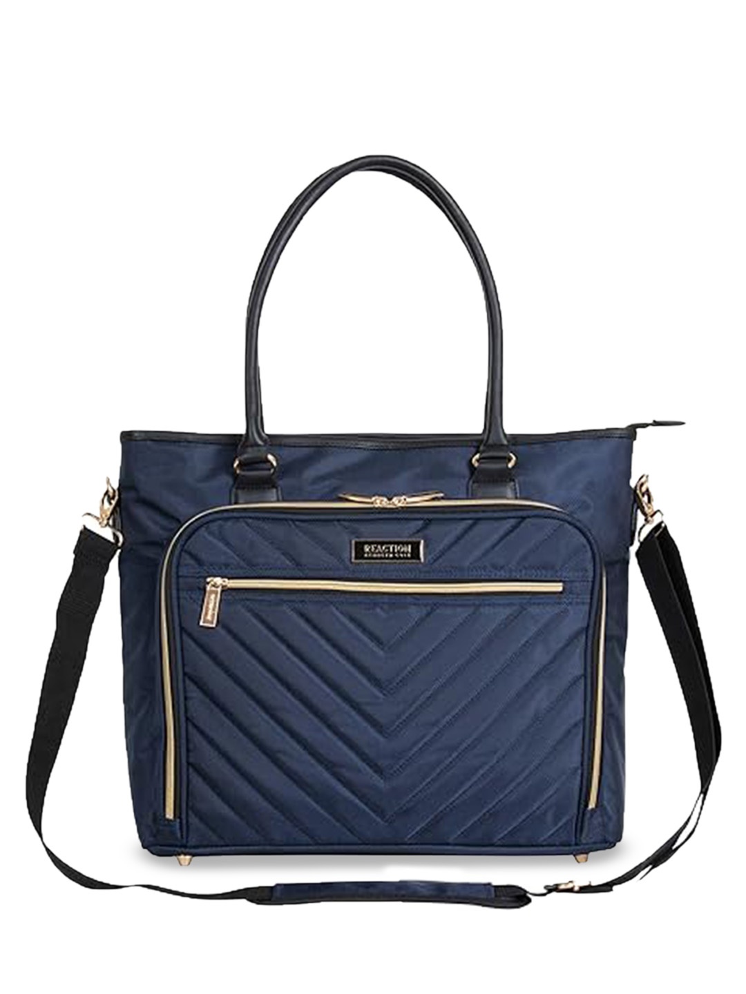 

Kenneth Cole Structured Shoulder Bag, Navy blue