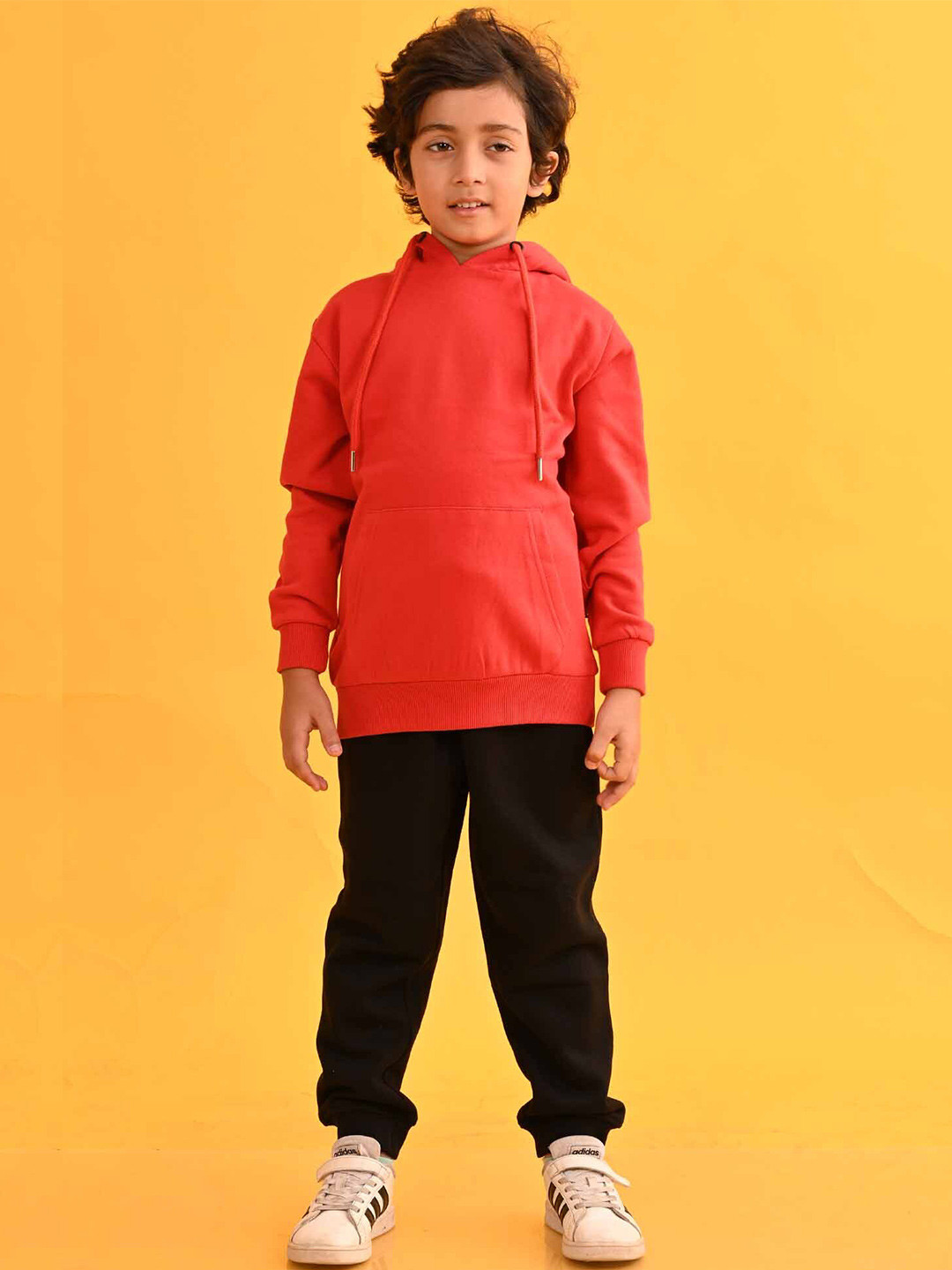 

Anthrilo Boys Sweatshirt With Joggers, Red
