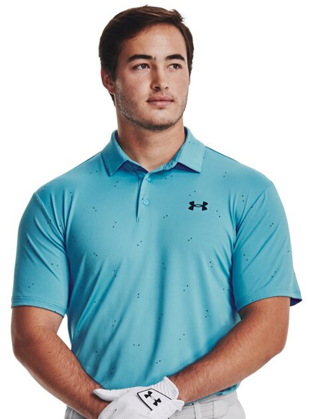 

UNDER ARMOUR UA Playoff 3.0 Printed Polo Tshirt, Blue