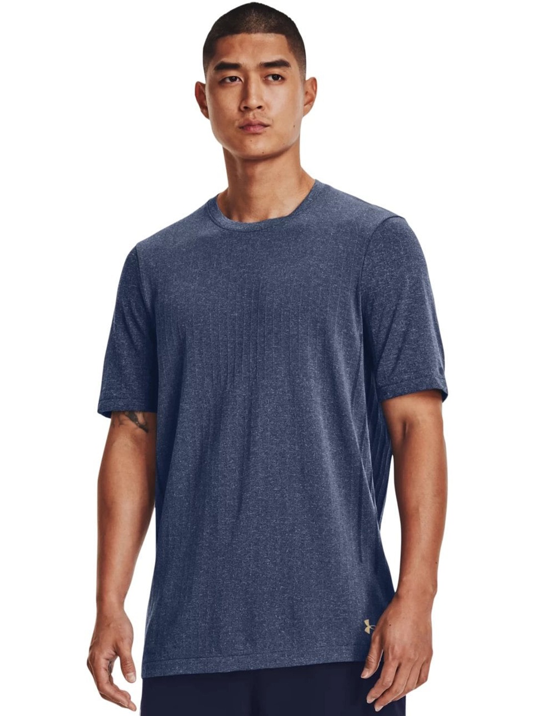 

UNDER ARMOUR RUSH Seamless Short Sleeves T-Shirt, Blue