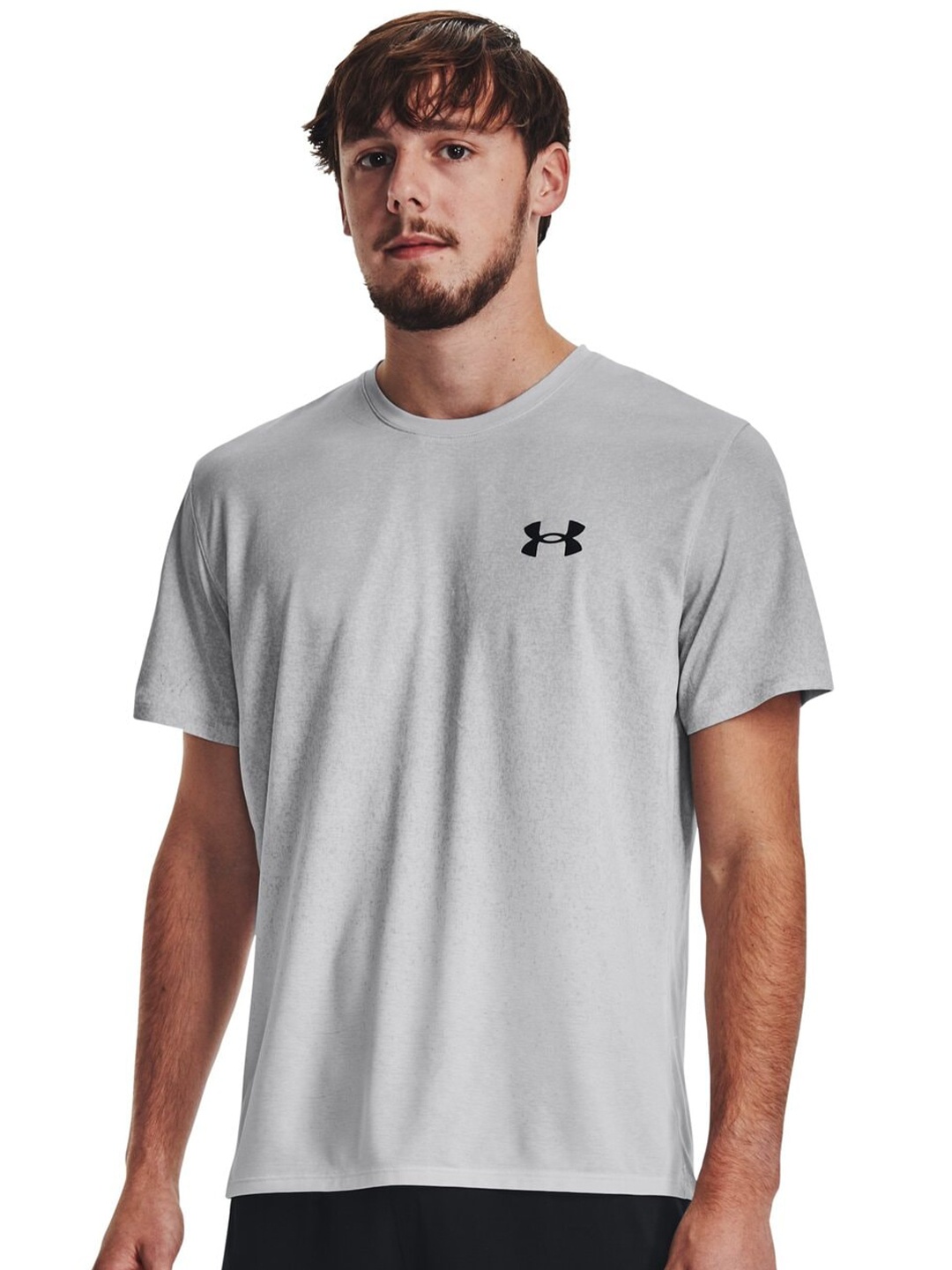 

UNDER ARMOUR RUSH Cicada Short Sleeves T-Shirt, Grey