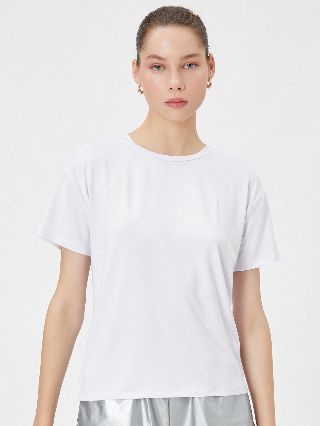 

Koton Round Neck Regular T-shirt, White