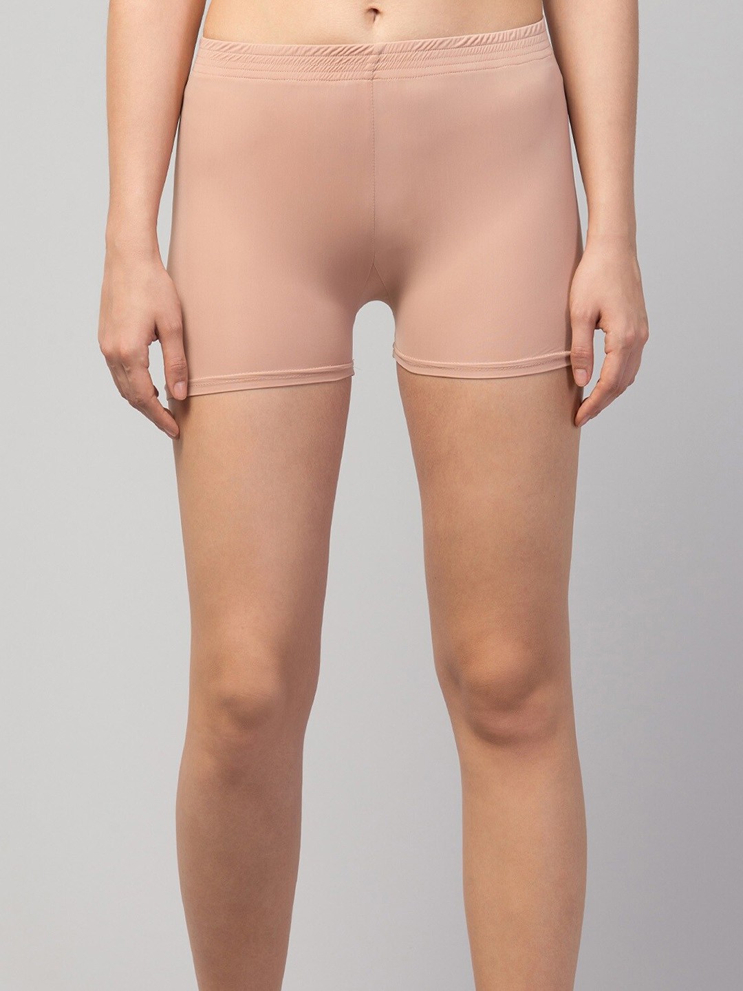 

Apraa & Parma Mid-Rise Gym Boy Shorts Briefs, Beige