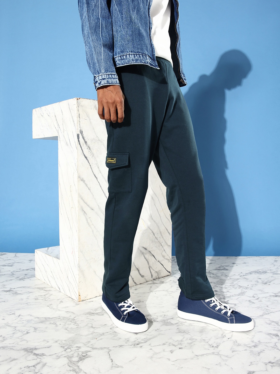 

Stormborn Men Cargo Trousers, Navy blue
