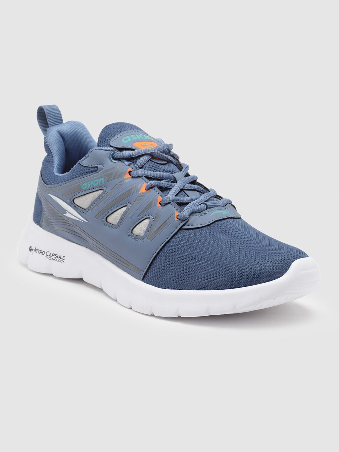 

ASIAN Men EXPRESS-11Mesh Running Shoes, Teal